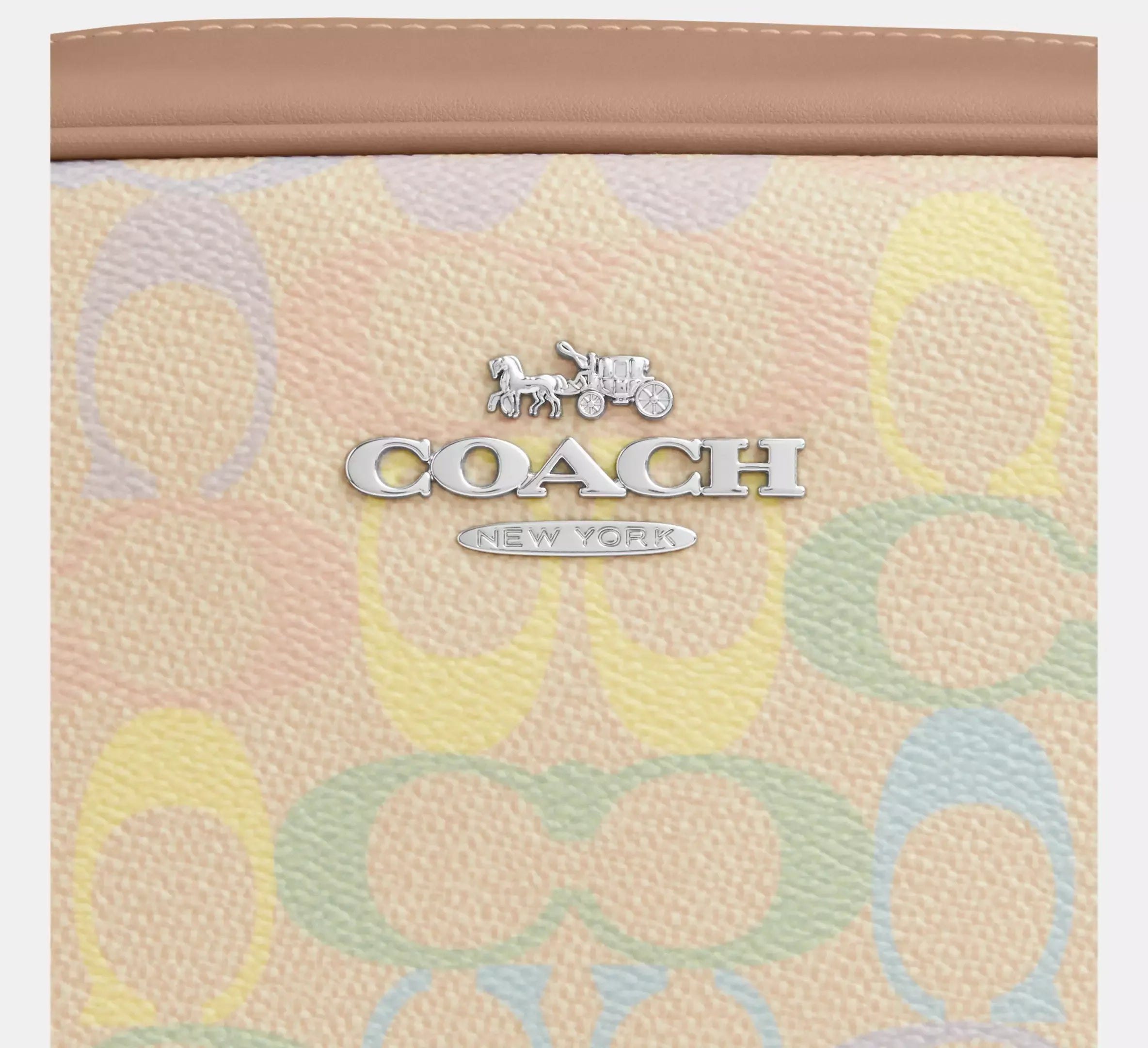 Coach Jamie Camera Bag In Rainbow Signature – Silver - Sneaker Türkiye