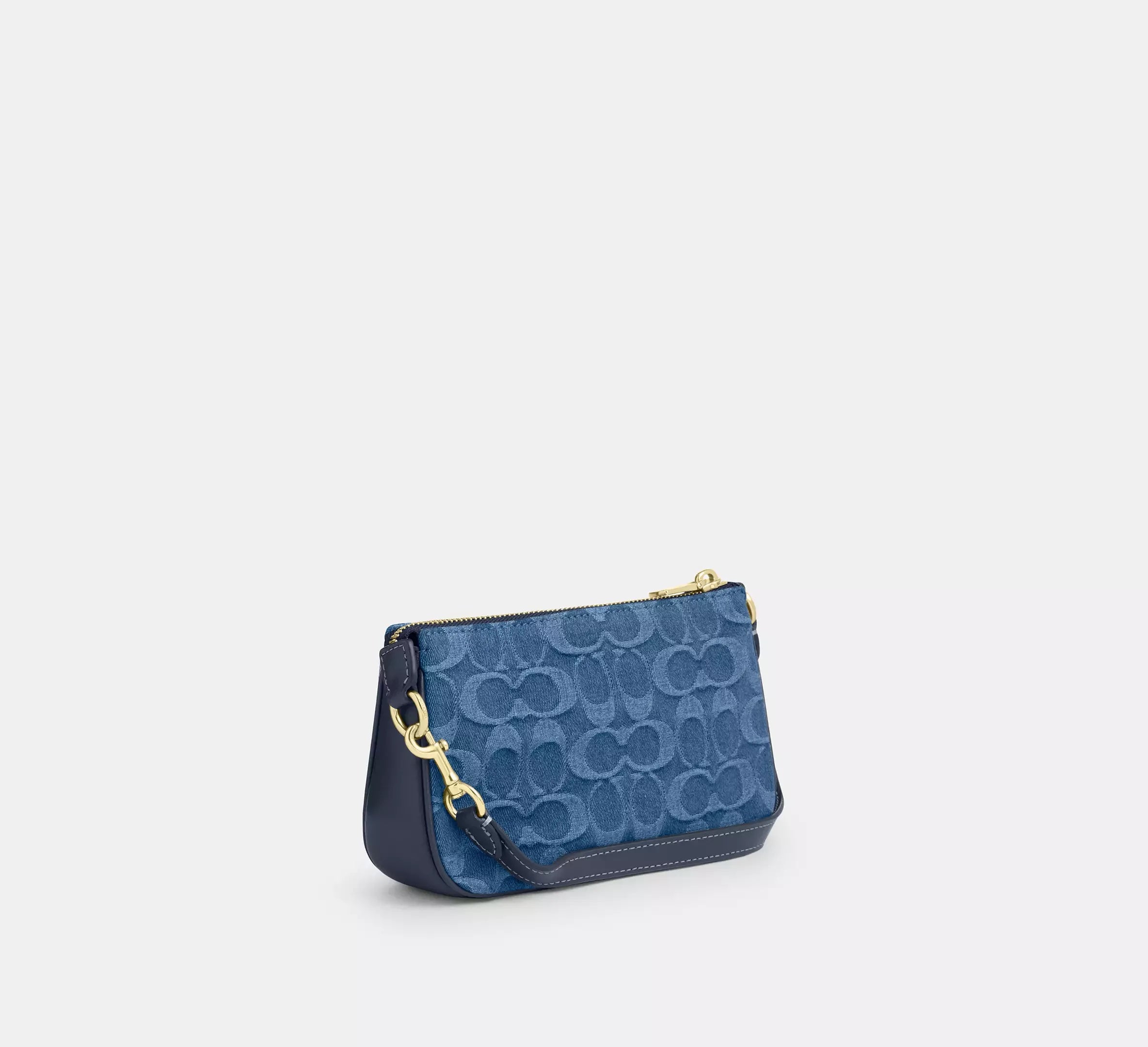 Coach Nolita 19 In Signature Denim – Gold/Indigo - Sneaker Türkiye