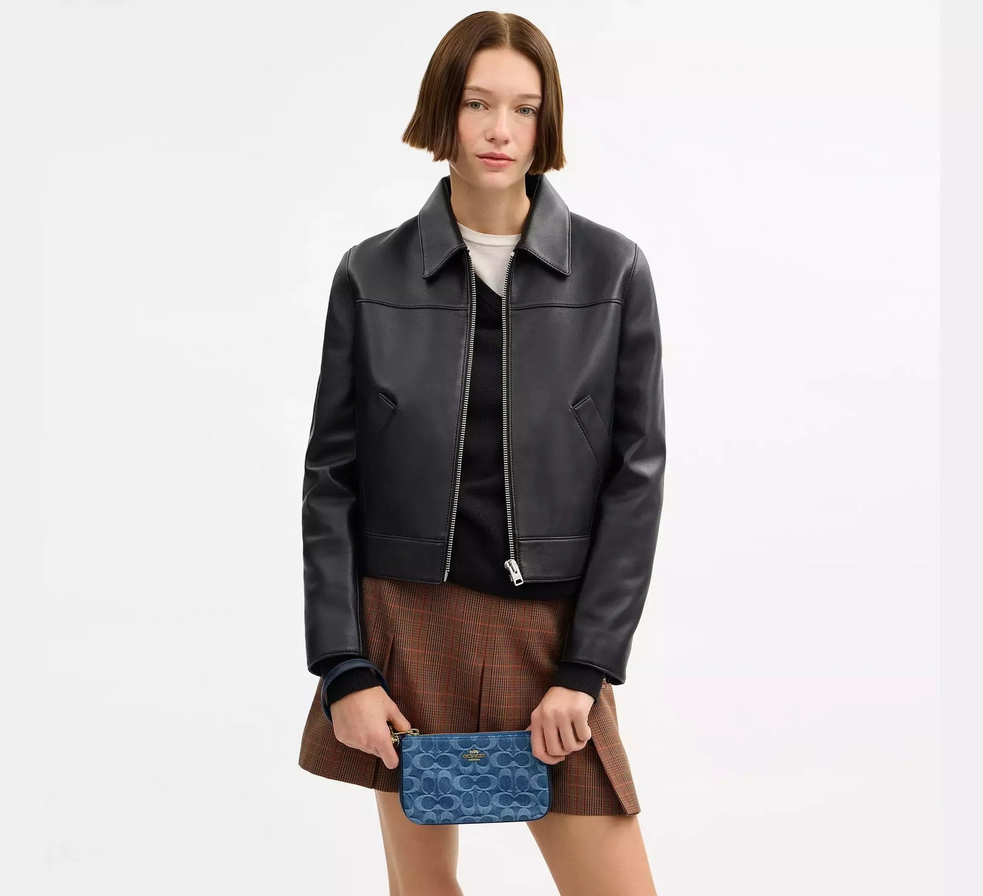 Coach Nolita 19 In Signature Denim – Gold/Indigo - Sneaker Türkiye