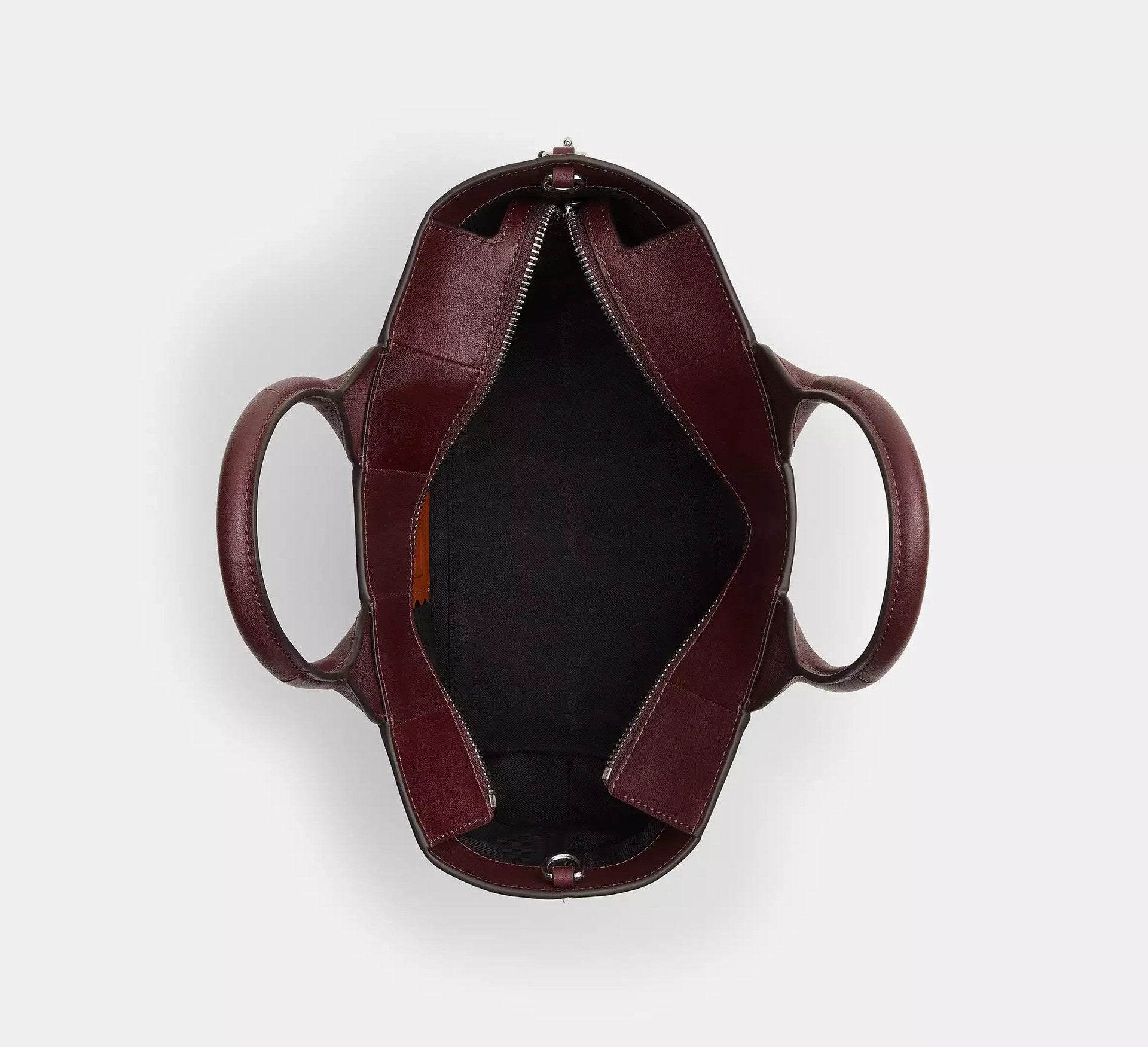 Coach Alter/Ego Small Tote Bag In Upcrafted Leather – Merlot - Sneaker Türkiye