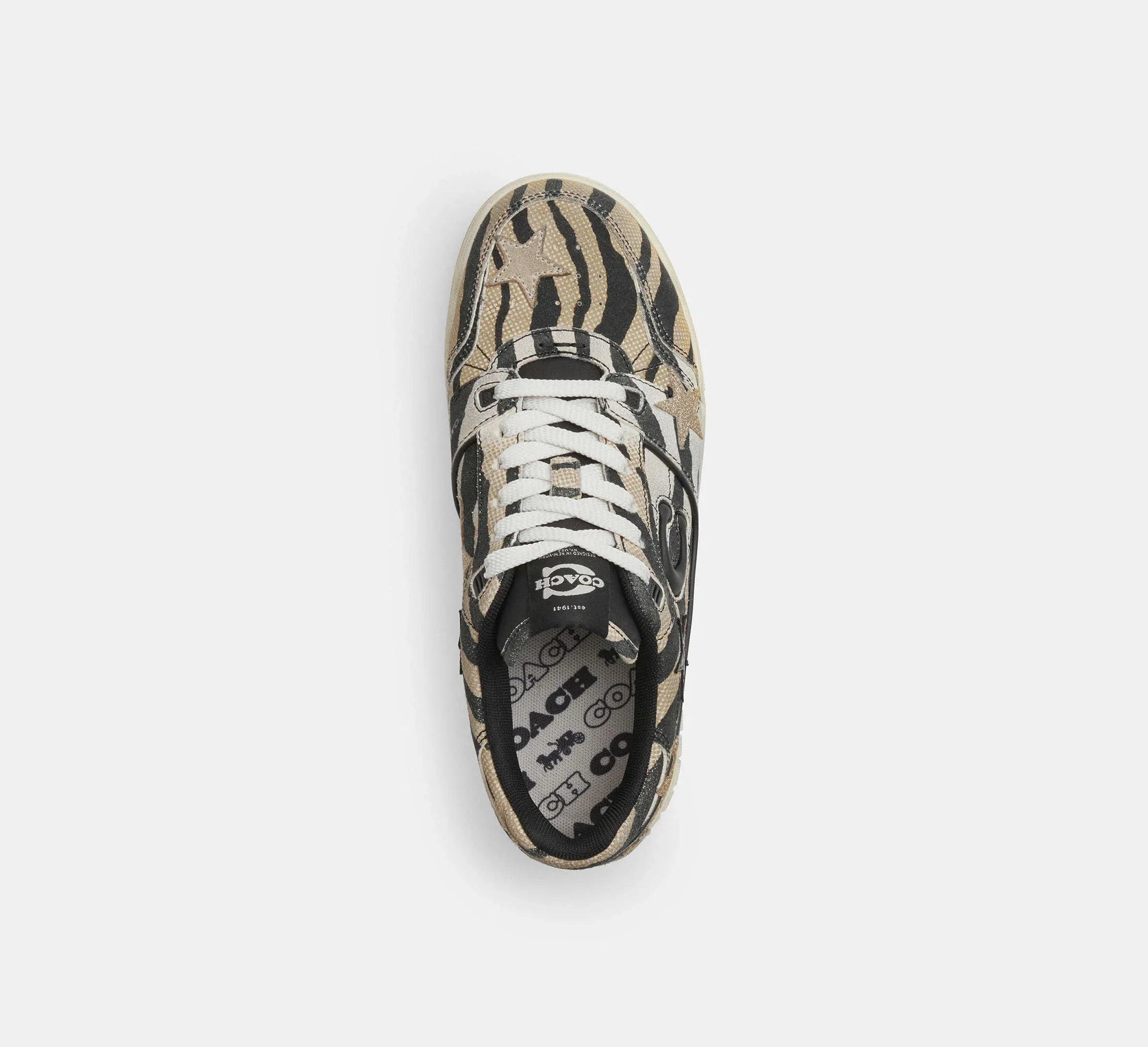 Coach Women’s Soho Sneaker With Stars – Tiger Multi - Sneaker Türkiye