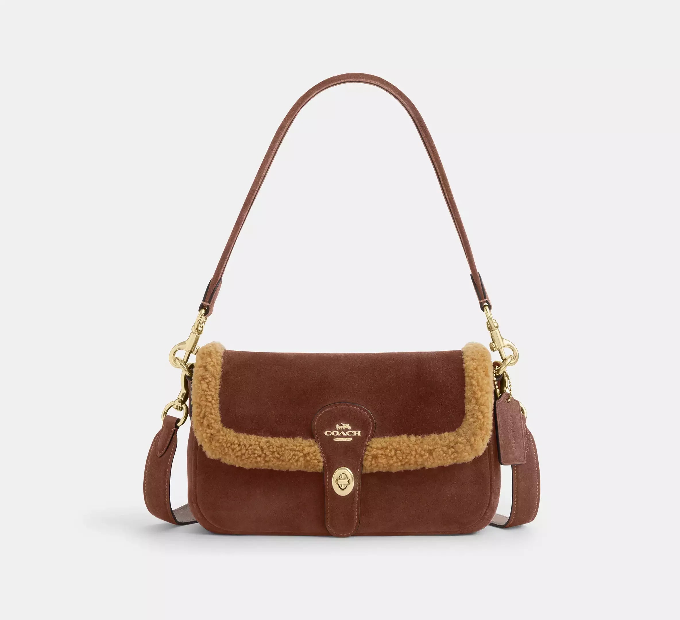 Coach Hadley Shoulder Bag – Im/Vintage Brown Multi - Sneaker Türkiye