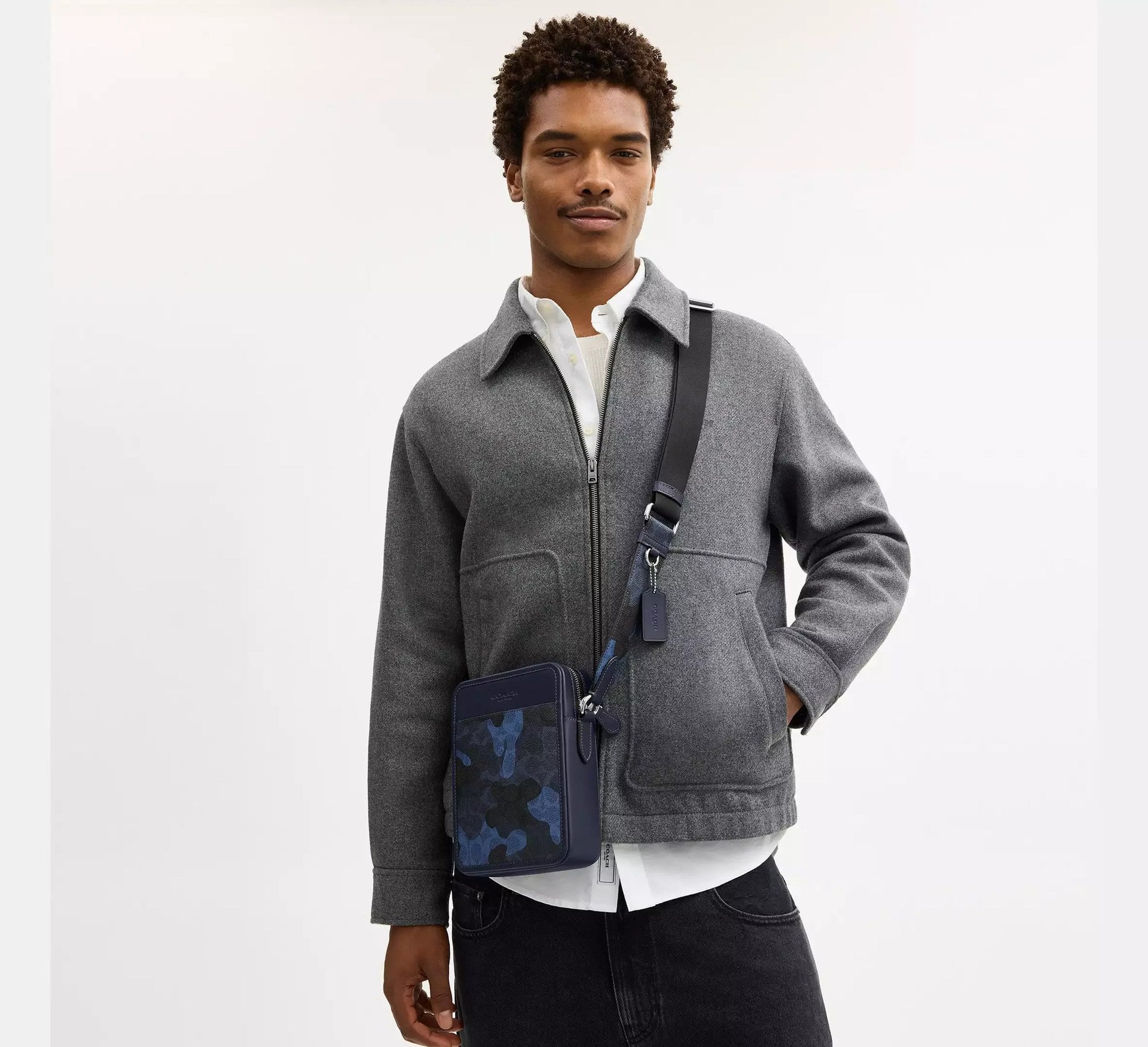 Coach Sullivan Crossbody Bag In Signature Camo Print – Silver - Sneaker Türkiye