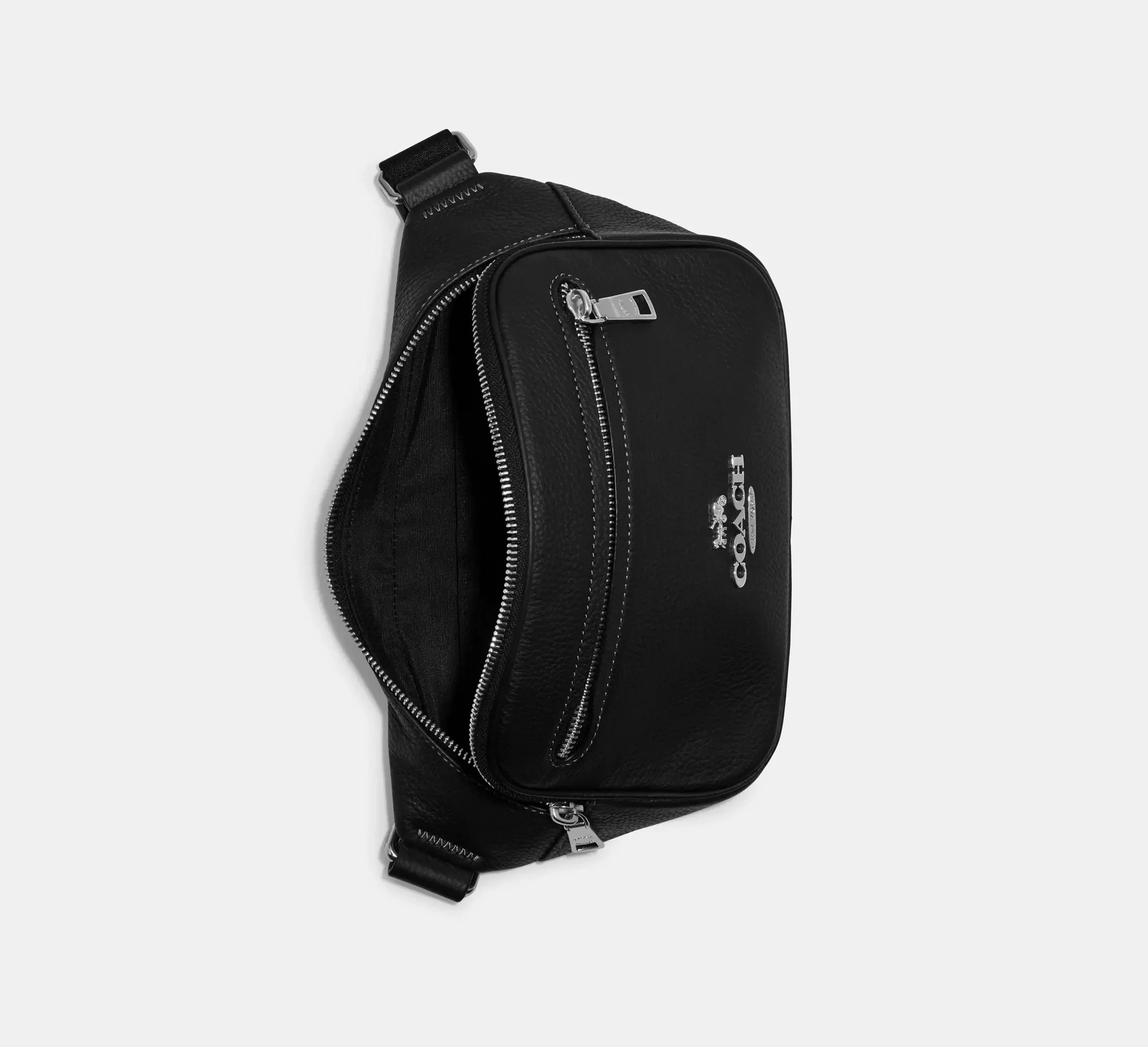 Coach Elias Belt Bag – Silver/Black - Sneaker Türkiye