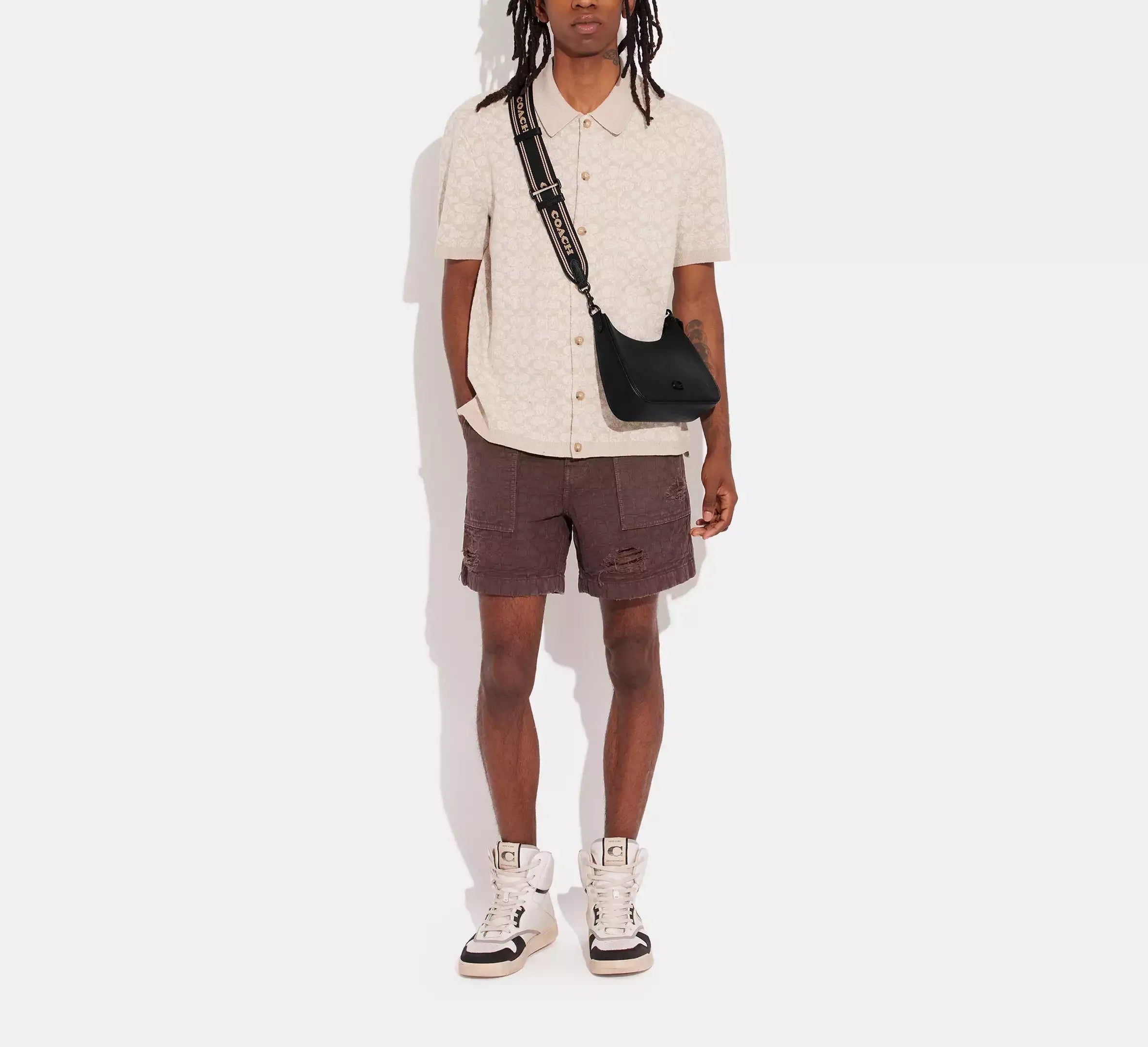 Coach Hobo Crossbody Bag – Black - Sneaker Türkiye