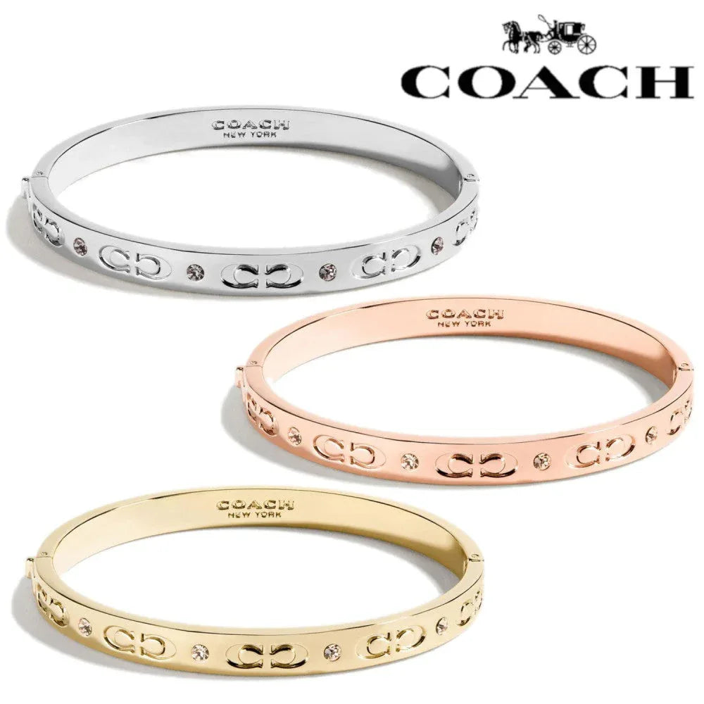 Coach Kissing C Bangle Bracelet - Sneaker Türkiye