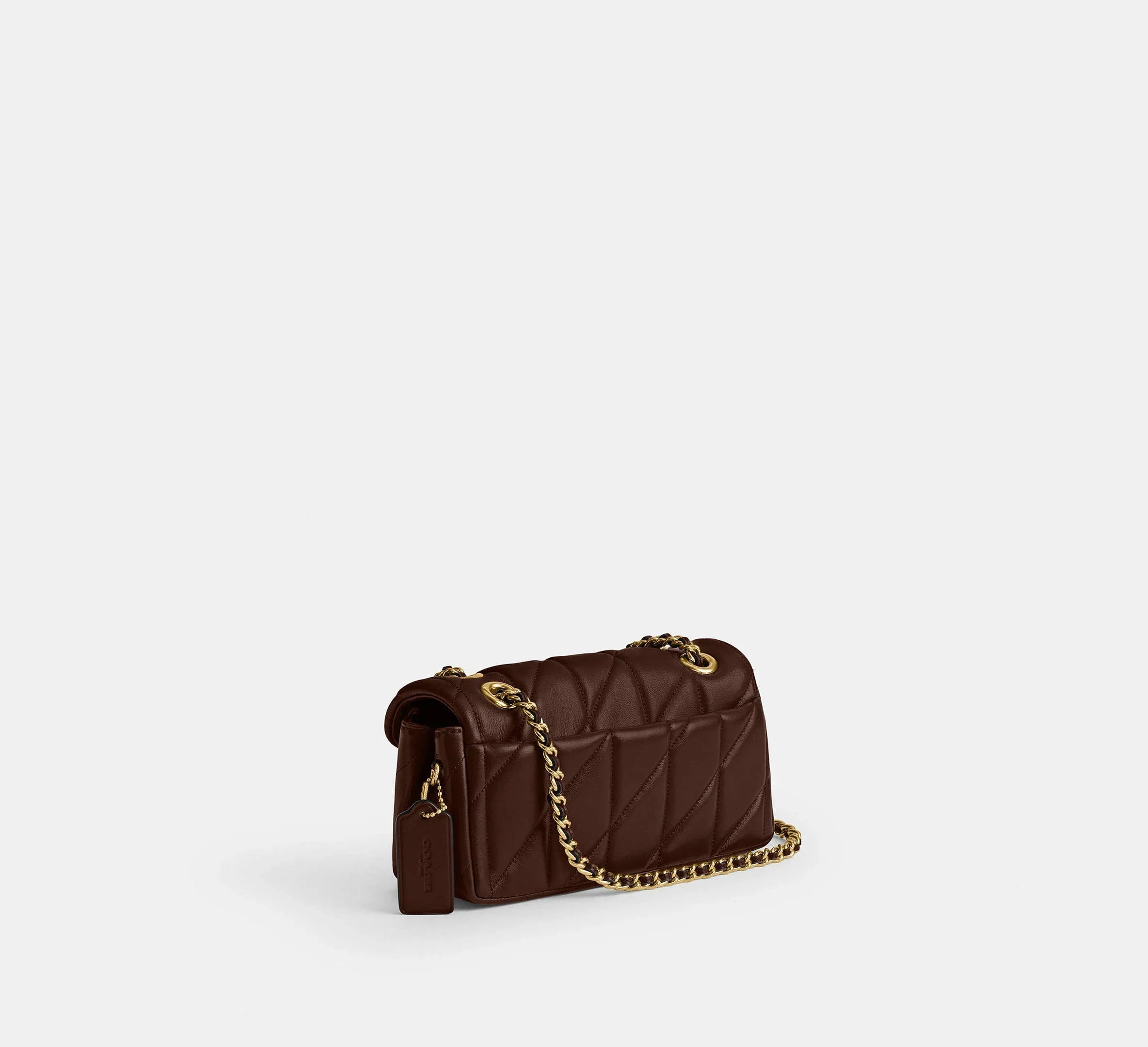 Coach Tabby Shoulder Bag 20 With Pillow Quilting – Brass/Maple - Sneaker Türkiye