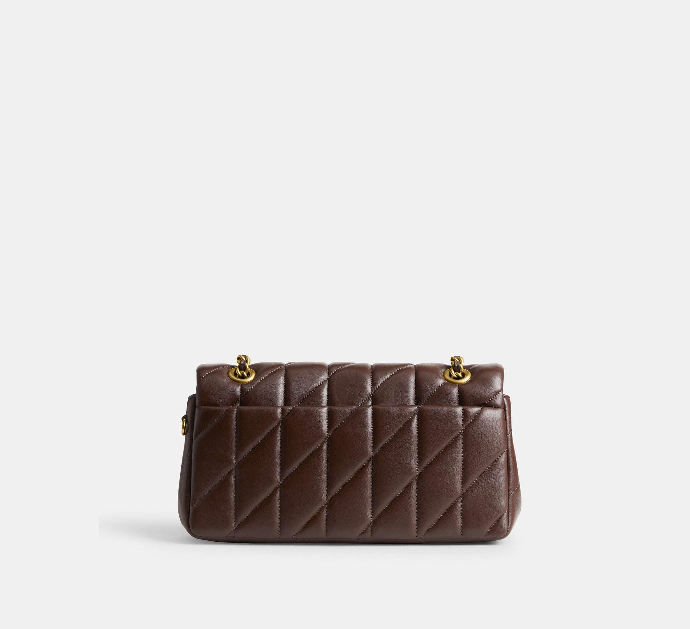 Coach Tabby Shoulder Bag 26 With Quilting Brass/Maple - Sneaker Türkiye