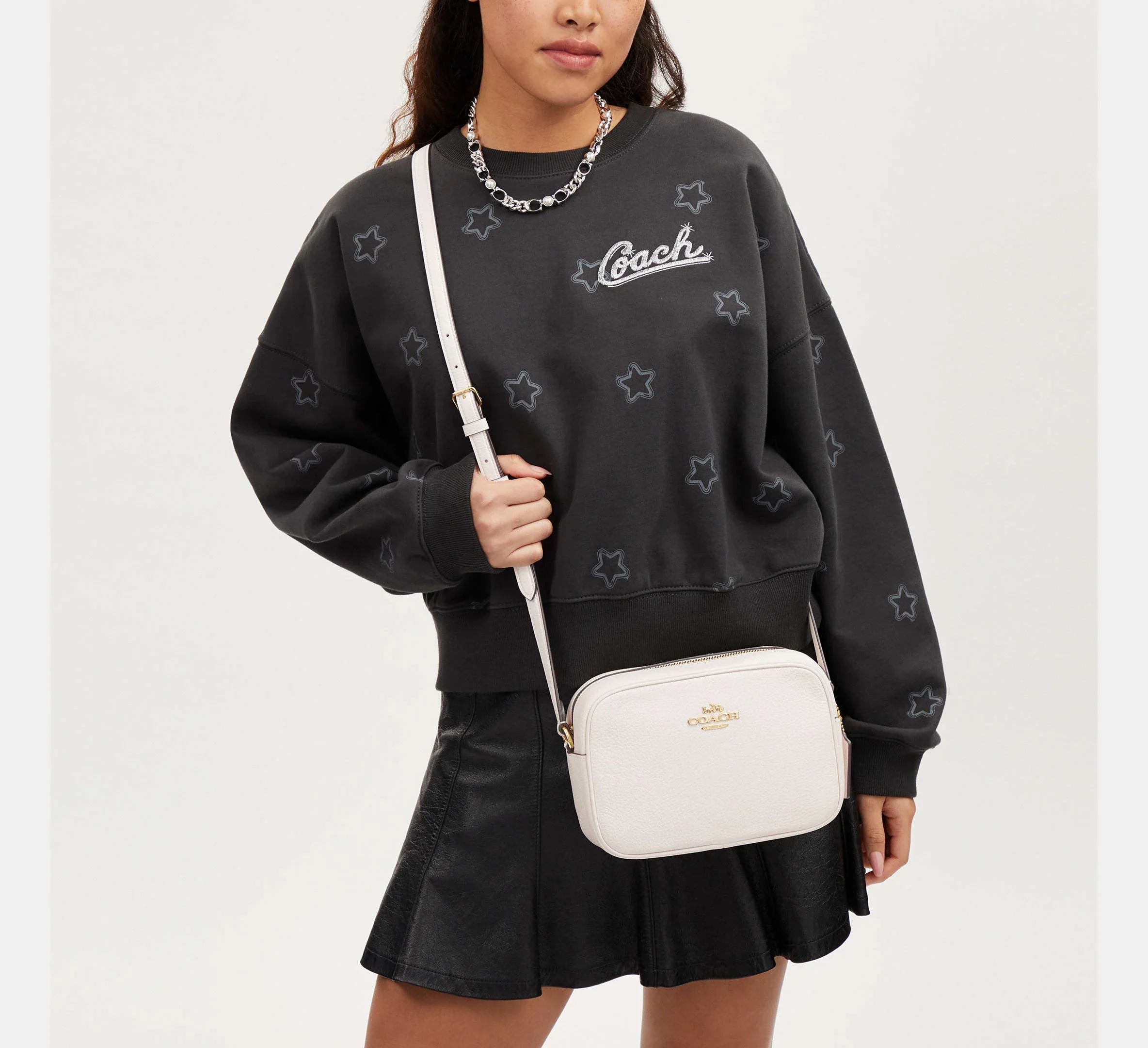 Coach Jamie Camera Bag – Gold/Chalk - Sneaker Türkiye
