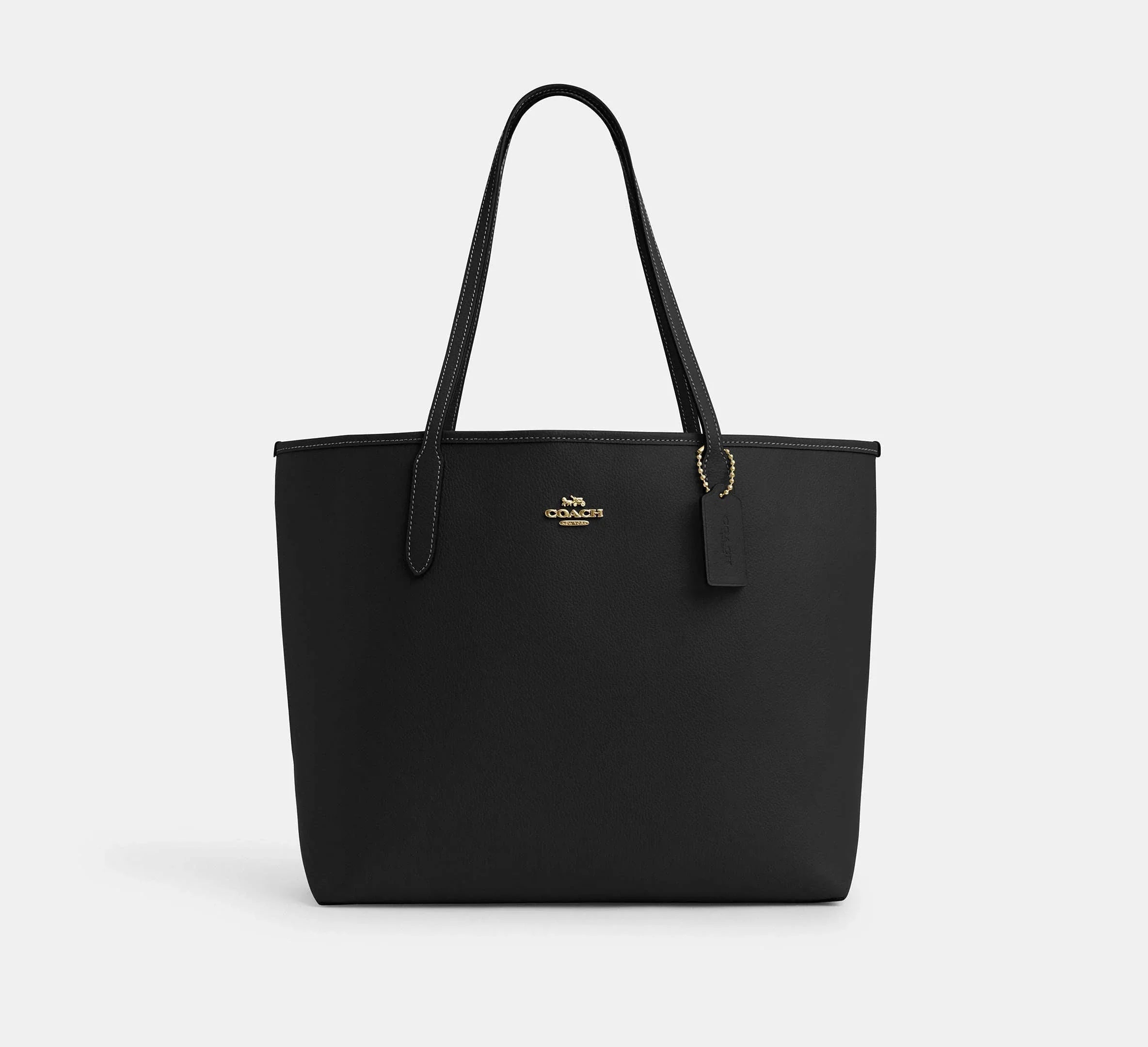 Coach City Tote Bag – Gold/Black - Sneaker Türkiye