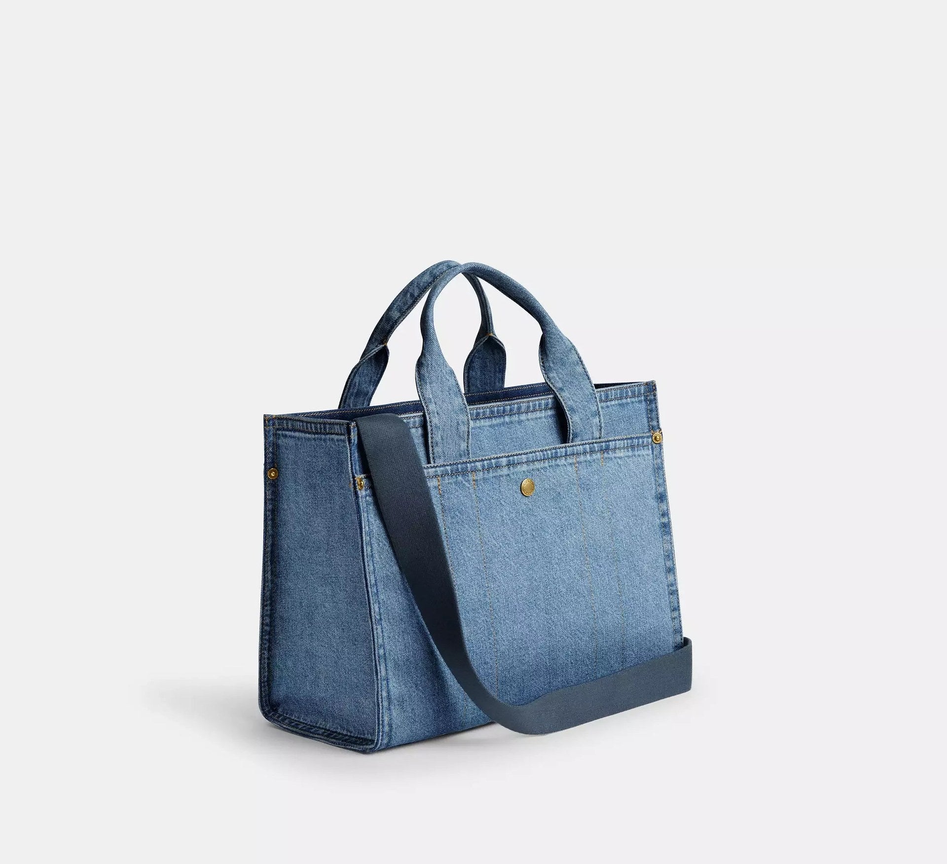 Coach Cargo Tote Bag – Brass/Indigo - Sneaker Türkiye