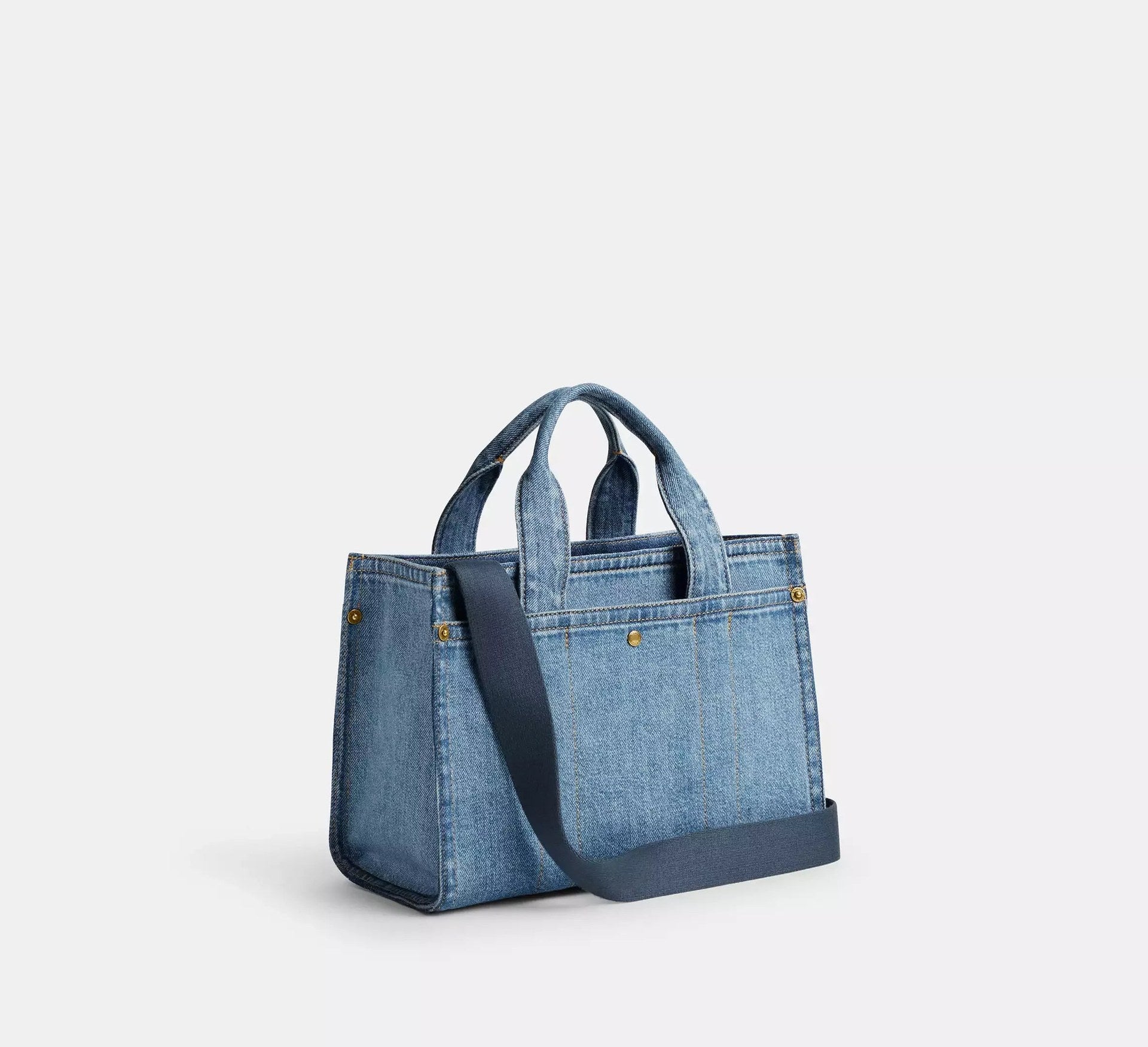 Coach Cargo Tote Bag 26 – Brass/Indigo - Sneaker Türkiye
