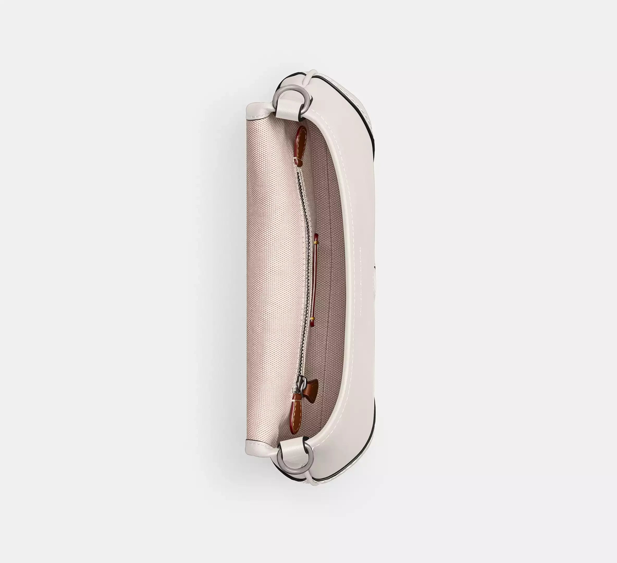 Coach Soho Flap Bag In Regenerative Leather SEZON – Silver/Chalk - Sneaker Türkiye