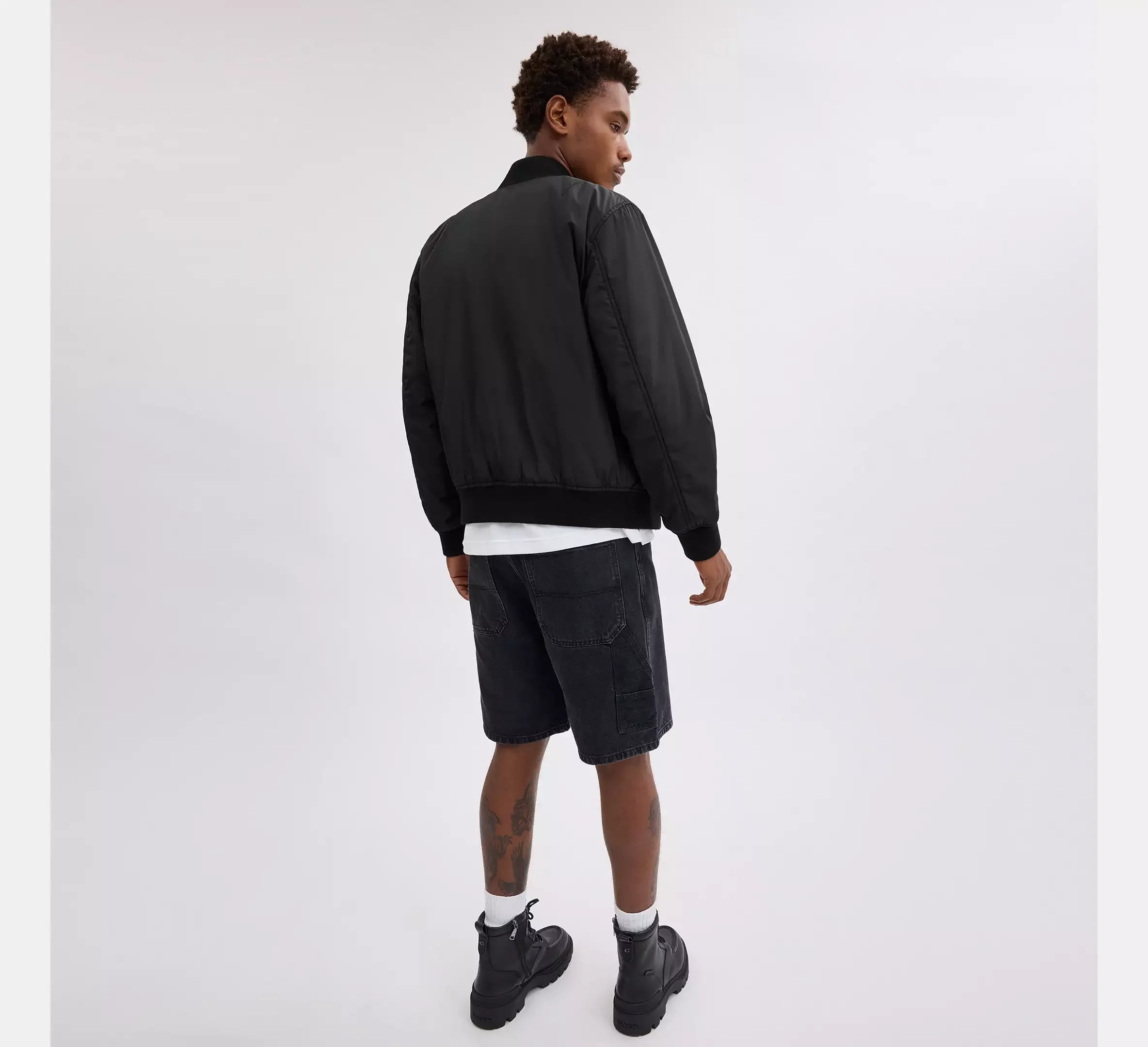 Coach Reversible Ma-1 Jacket In Recycled – Black / Khaki Sig - Sneaker Türkiye
