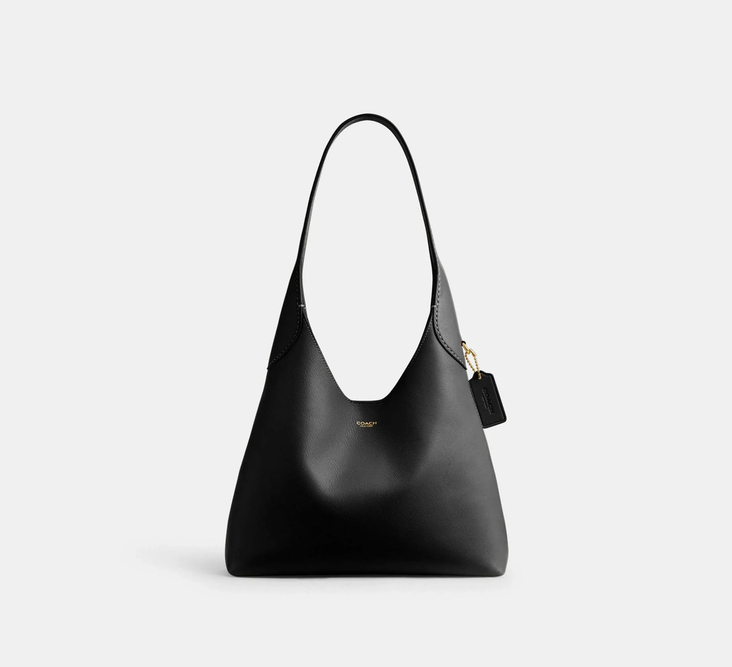 Coach Brooklyn Shoulder Bag 28 – Brass/Black - Sneaker Türkiye