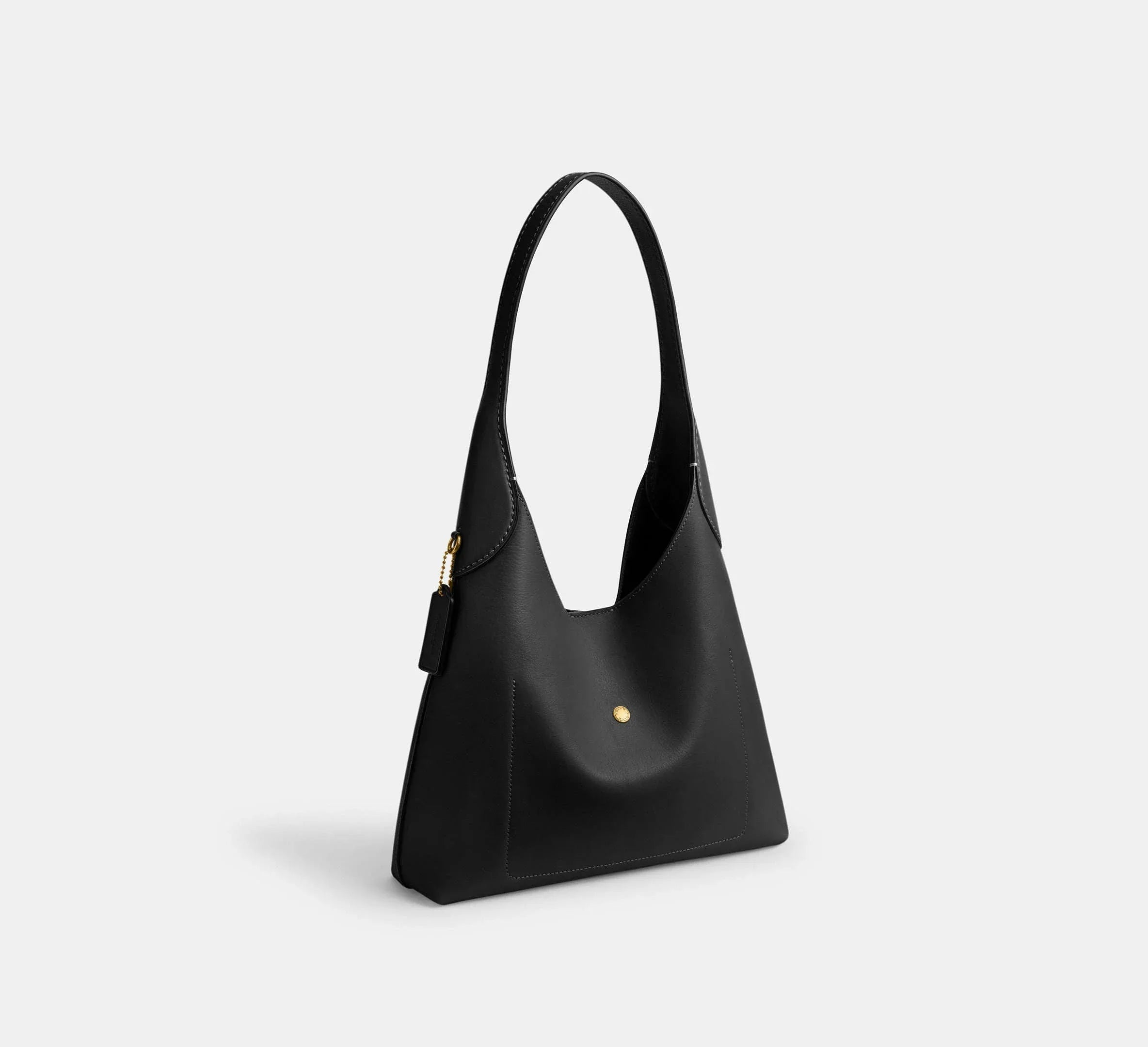 Coach Brooklyn Shoulder Bag 28 – Brass/Black - Sneaker Türkiye