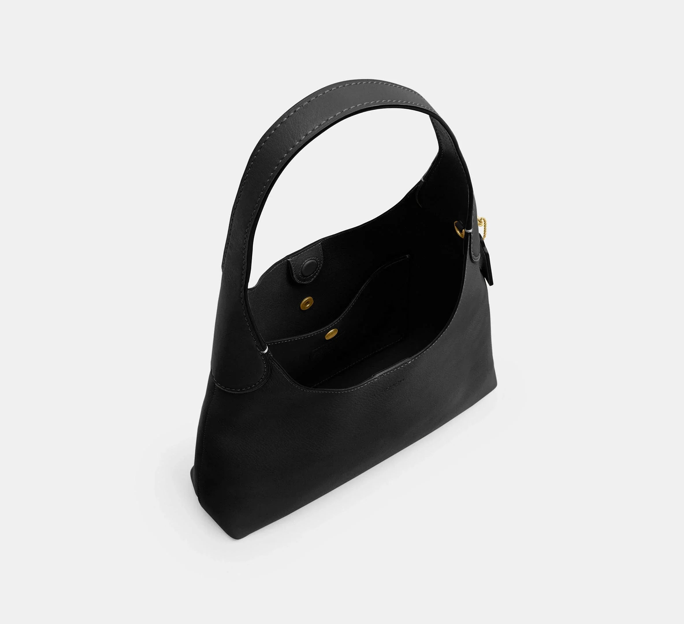 Coach Brooklyn Shoulder Bag 28 – Brass/Black - Sneaker Türkiye