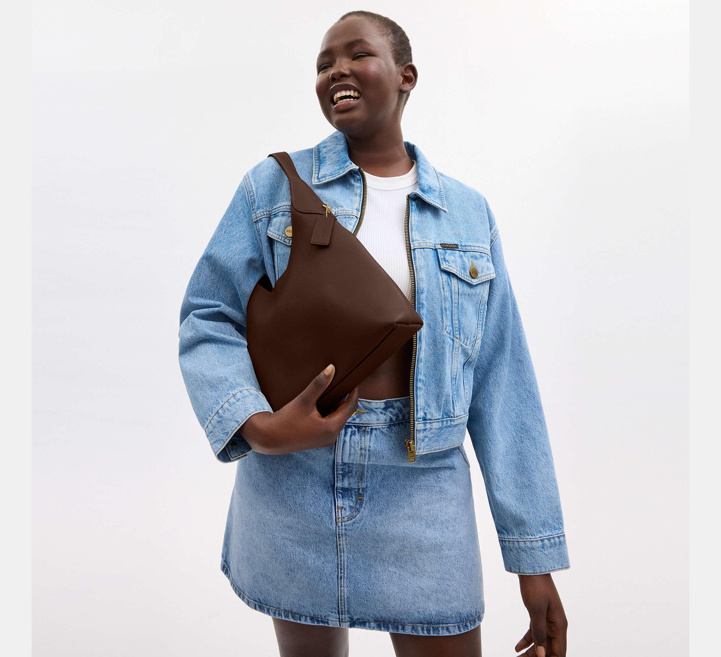 Coach Brooklyn Shoulder Bag 28 – Brass/Maple - Sneaker Türkiye