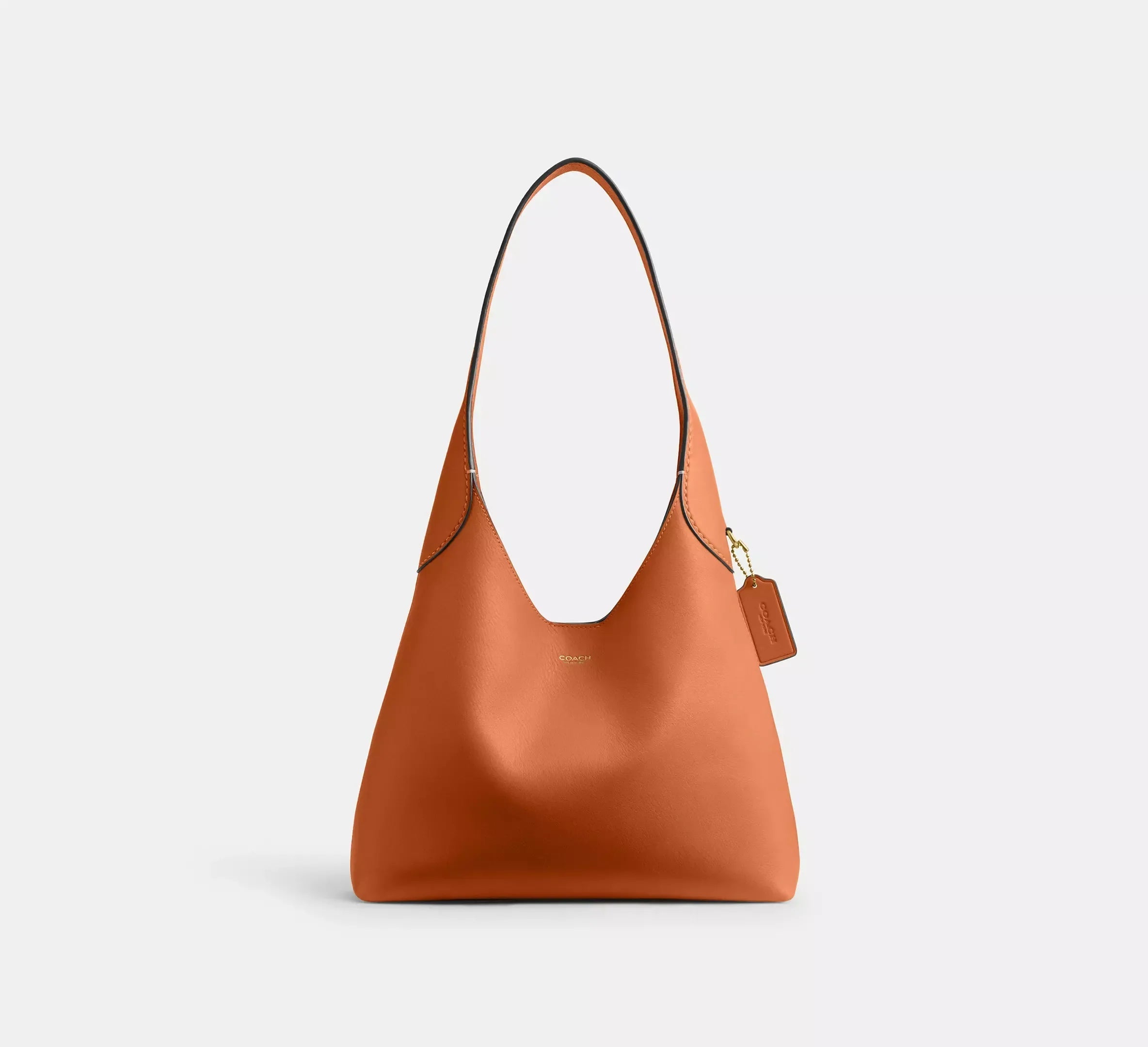 Coach Brooklyn Shoulder Bag 28 – Brass/Toffee - Sneaker Türkiye