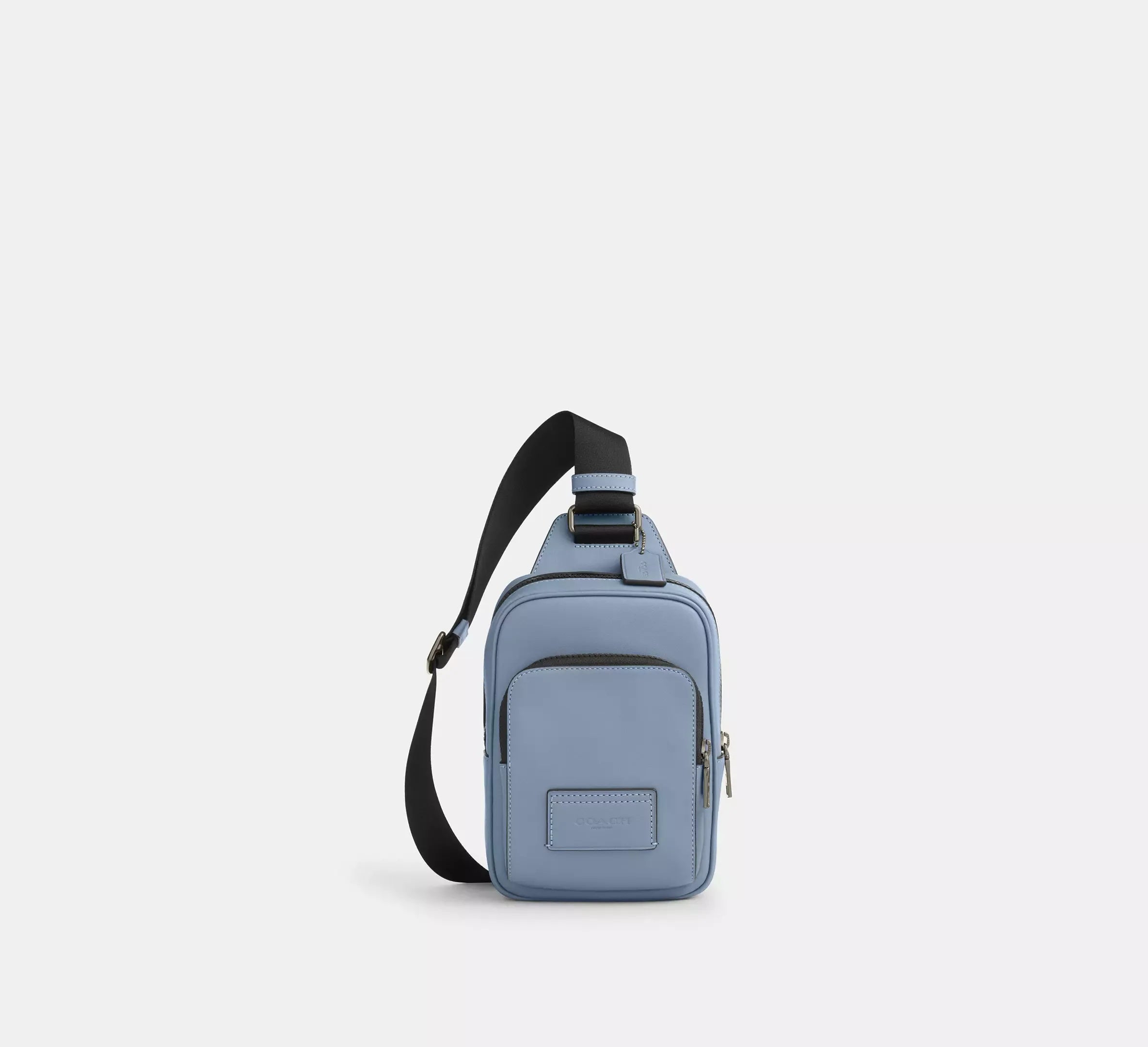 Coach Racer Sling Pack – Gunmetal/Pale Lapis - Sneaker Türkiye