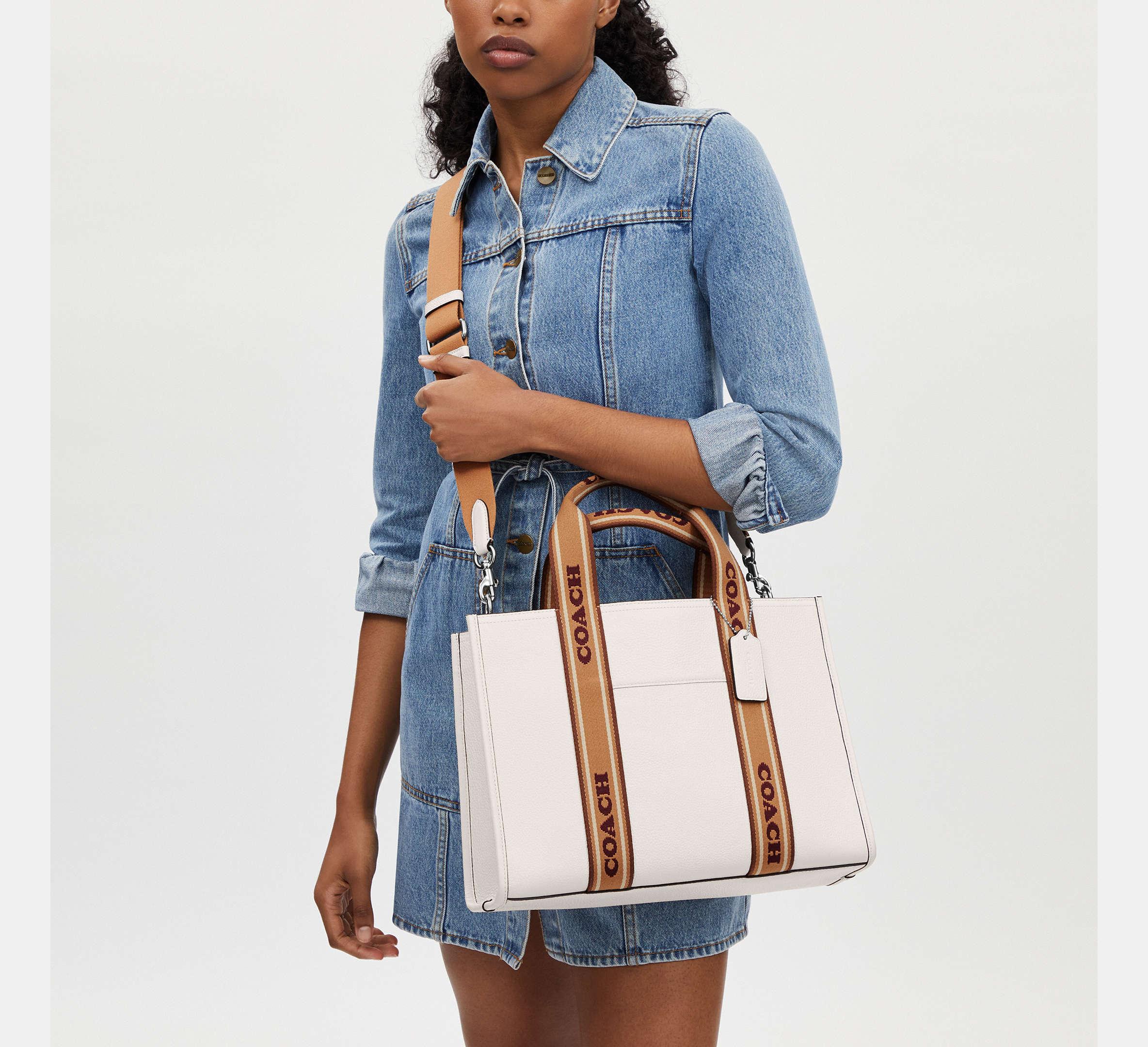 Coach Smith Tote Bag – Silver/Chalk Multi - Sneaker Türkiye