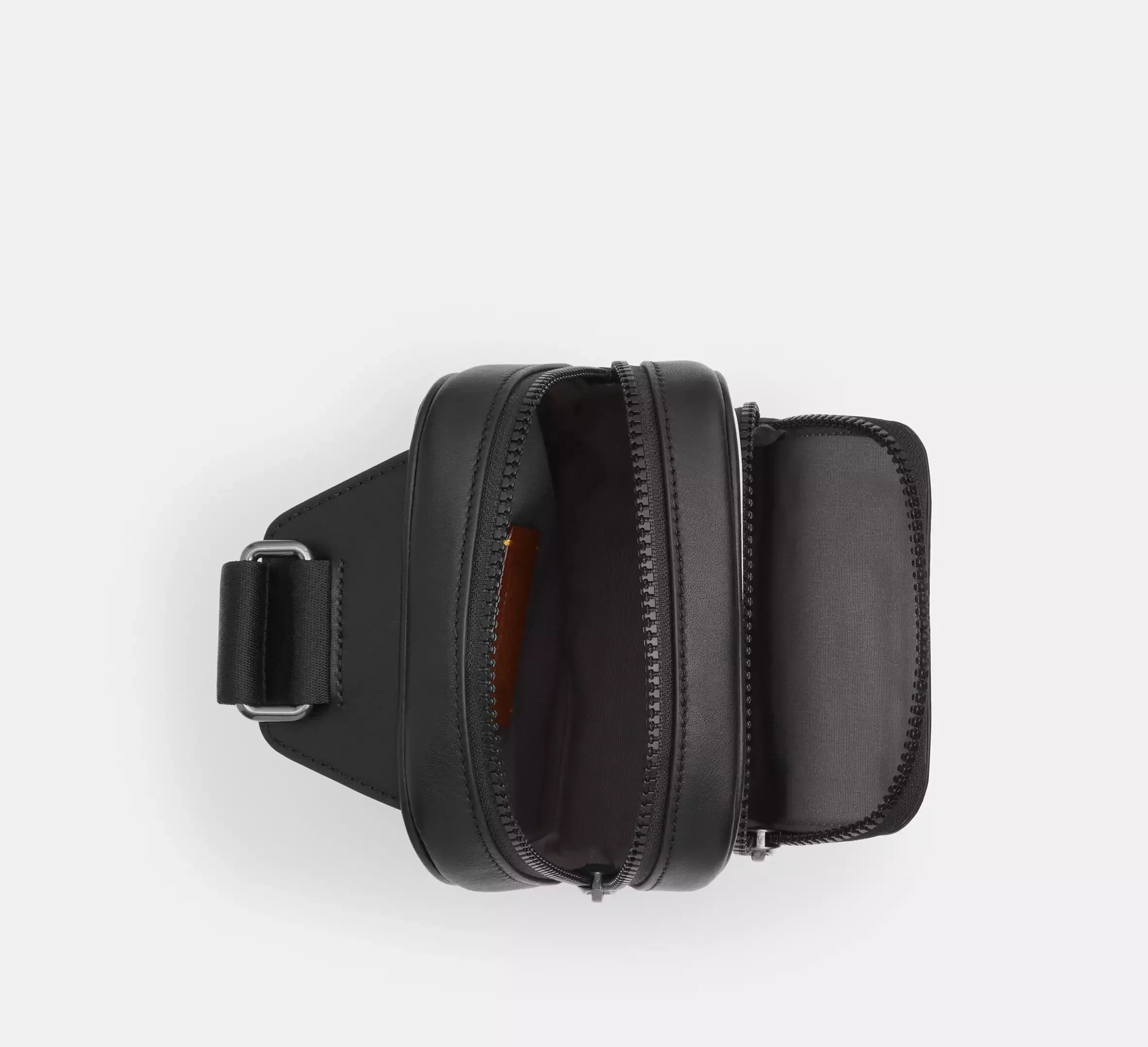 Coach Racer Sling Pack In Signature – Gunmetal/Chalk/Black - Sneaker Türkiye