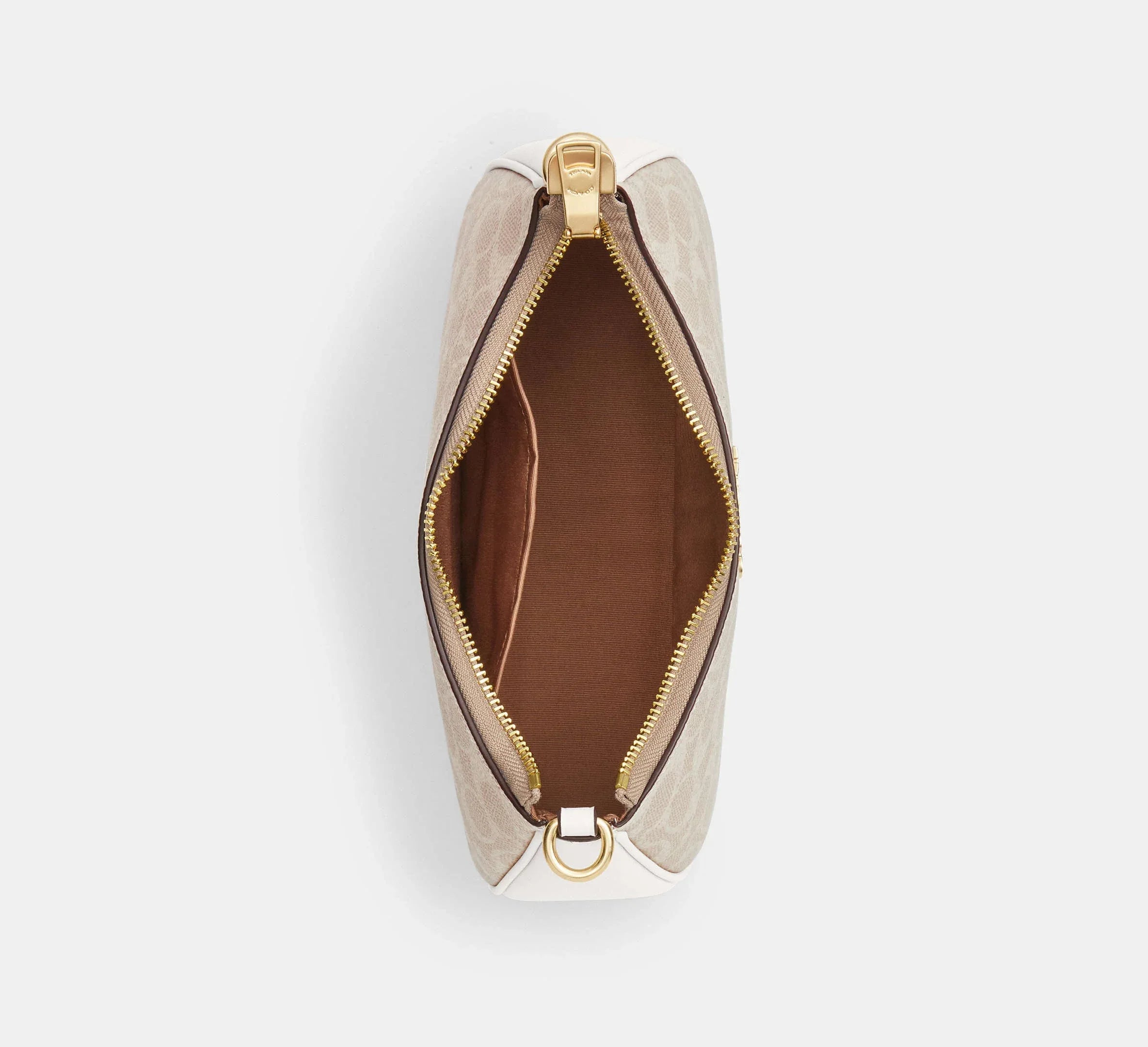Coach Teri Shoulder Bag In Signature Gold/Sand/Chalk - Sneaker Türkiye