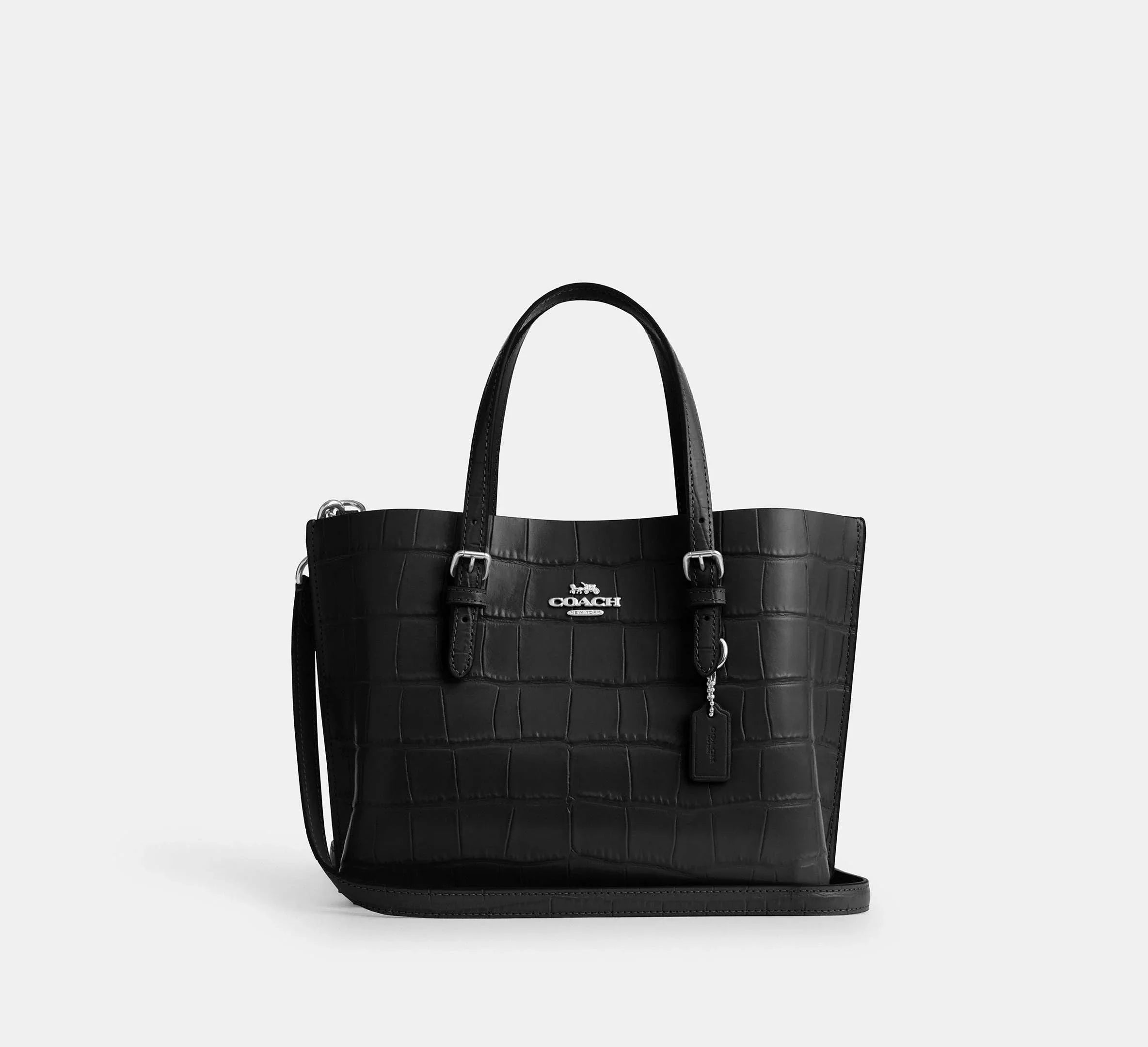 Coach Mollie Tote Bag 25-Silver/Black - Sneaker Türkiye