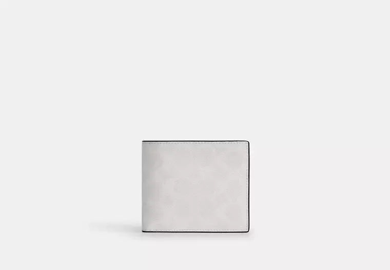 Coach 3 In 1 Wallet In Signature – Chalk & Black - Sneaker Türkiye