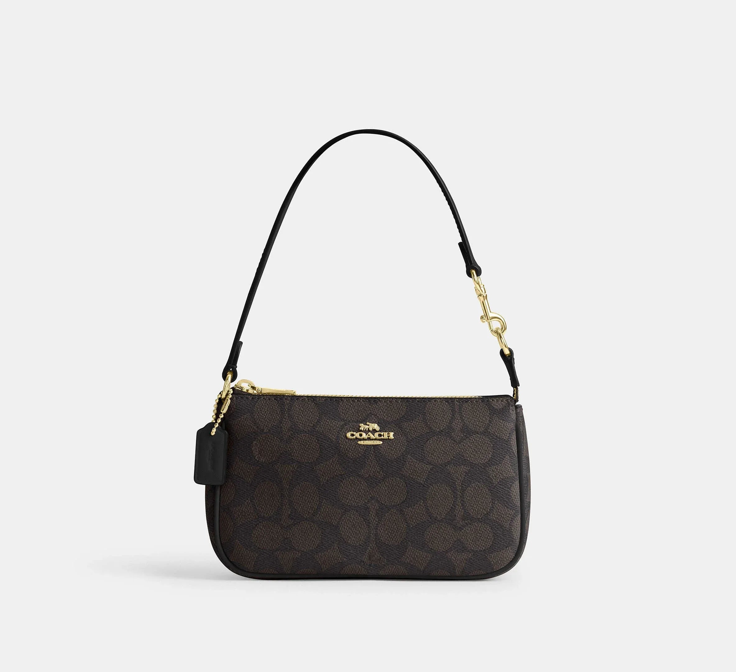 Coach Nolita 19 In Signature – Gold/Walnut/Black - Sneaker Türkiye