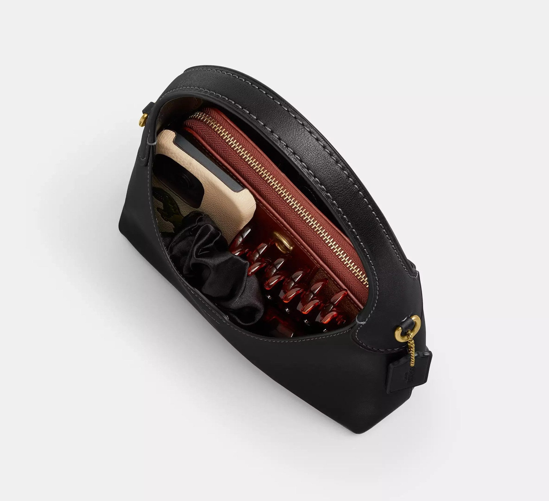 Coach Brooklyn Shoulder Bag 23 SEZON – Brass/Black - Sneaker Türkiye