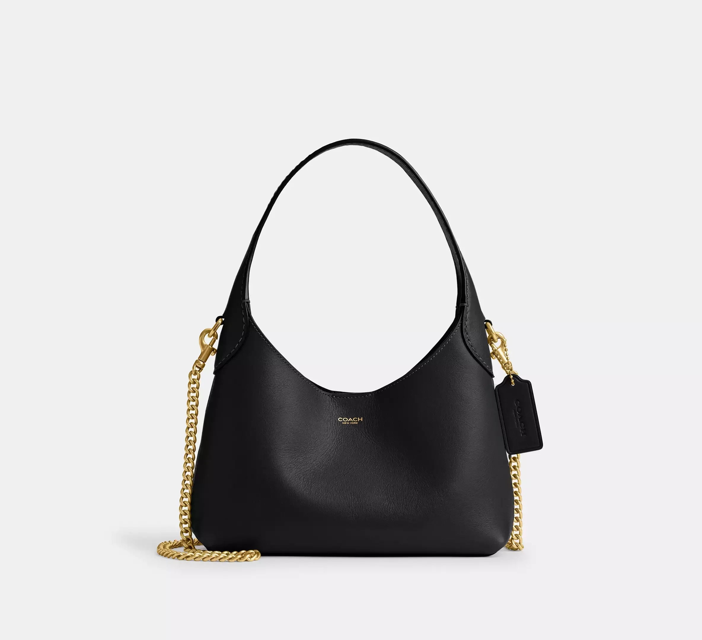 Coach Brooklyn Shoulder Bag 23 SEZON – Brass/Black - Sneaker Türkiye