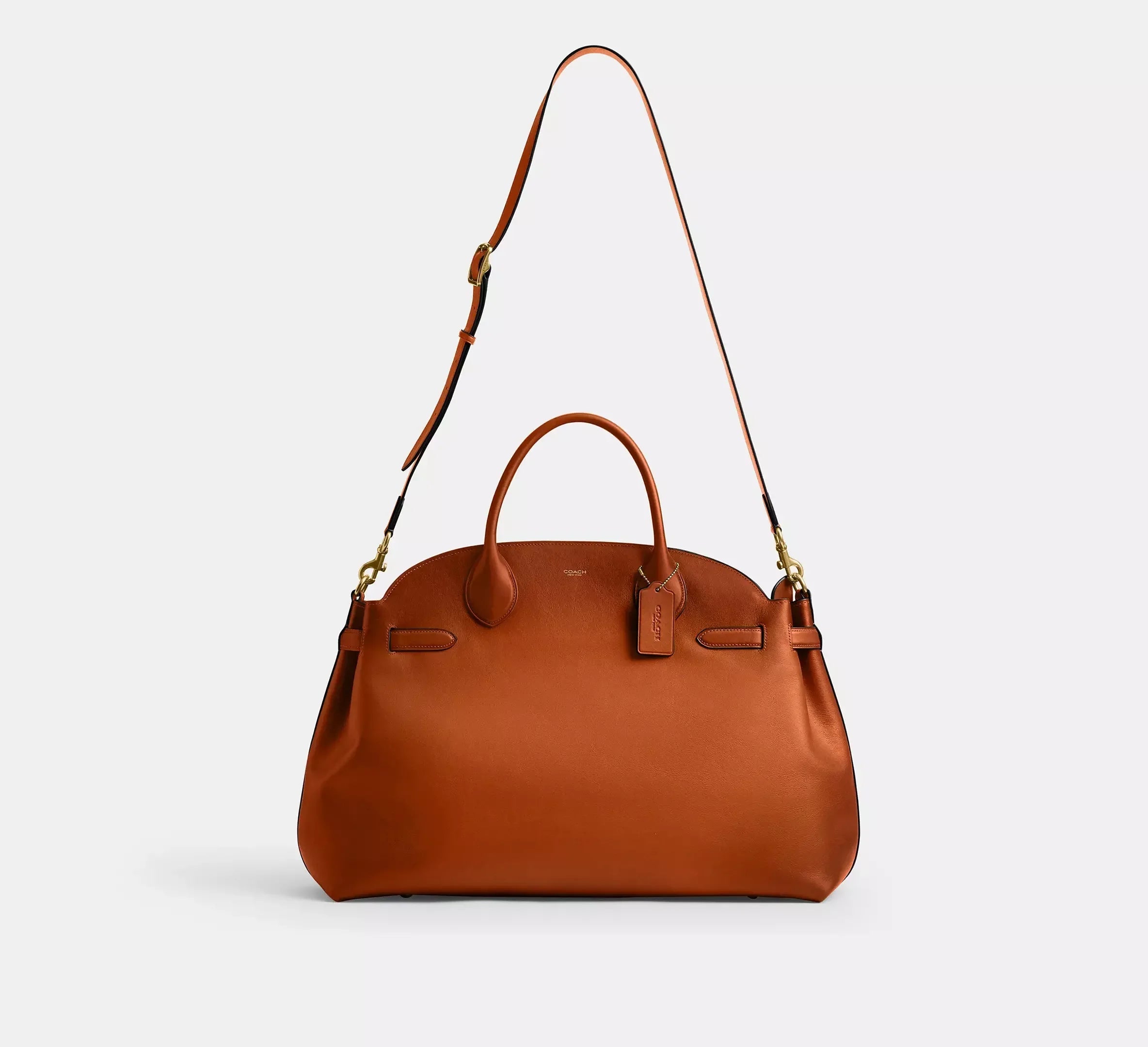 Coach Soft Empire Carryall Bag 48 SEZON – Brass/Toffee - Sneaker Türkiye
