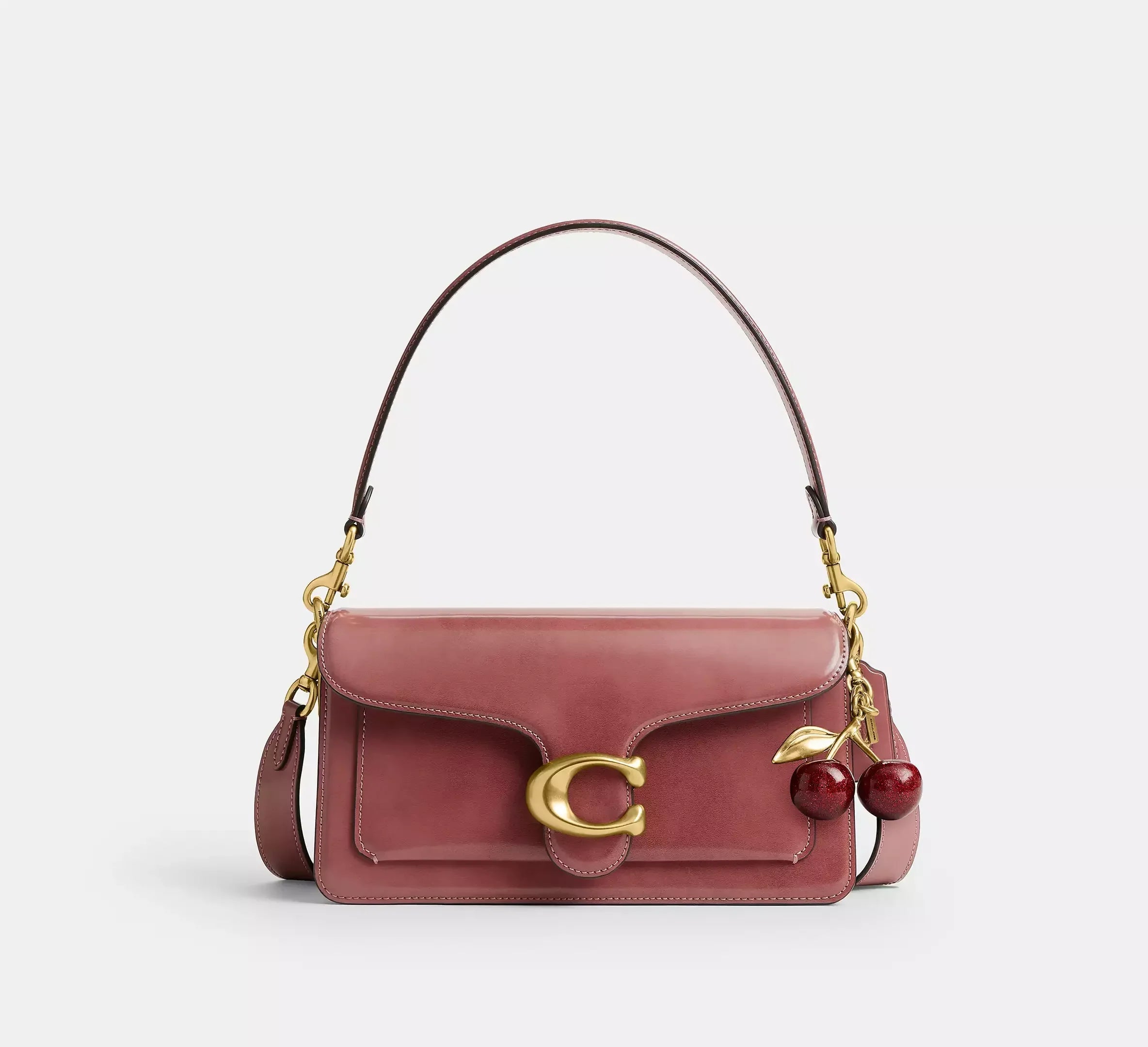 Coach Tabby Shoulder Bag 26 – Brass/Peony - Sneaker Türkiye