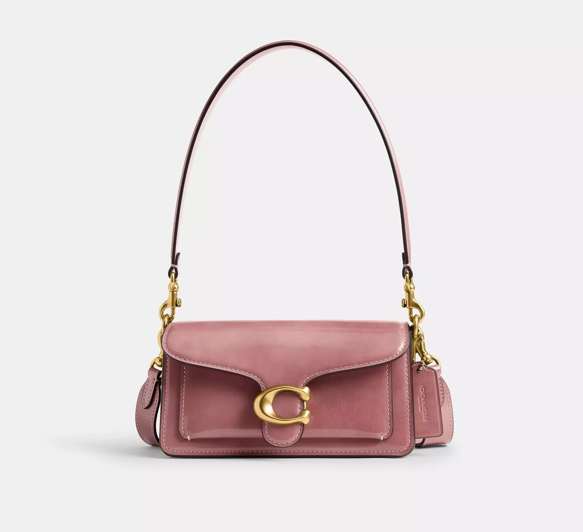 Coach Tabby Shoulder Bag 20 – Brass/Peony - Sneaker Türkiye