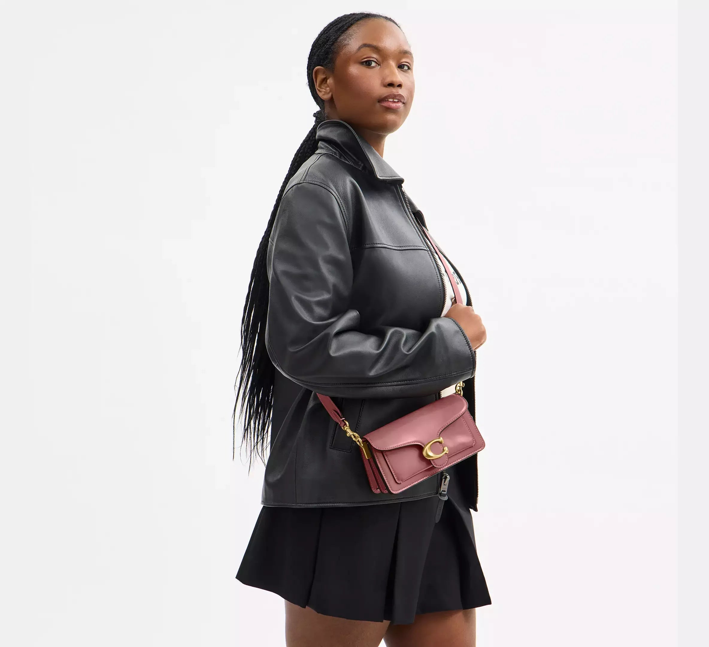 Coach Tabby Shoulder Bag 20 – Brass/Peony - Sneaker Türkiye