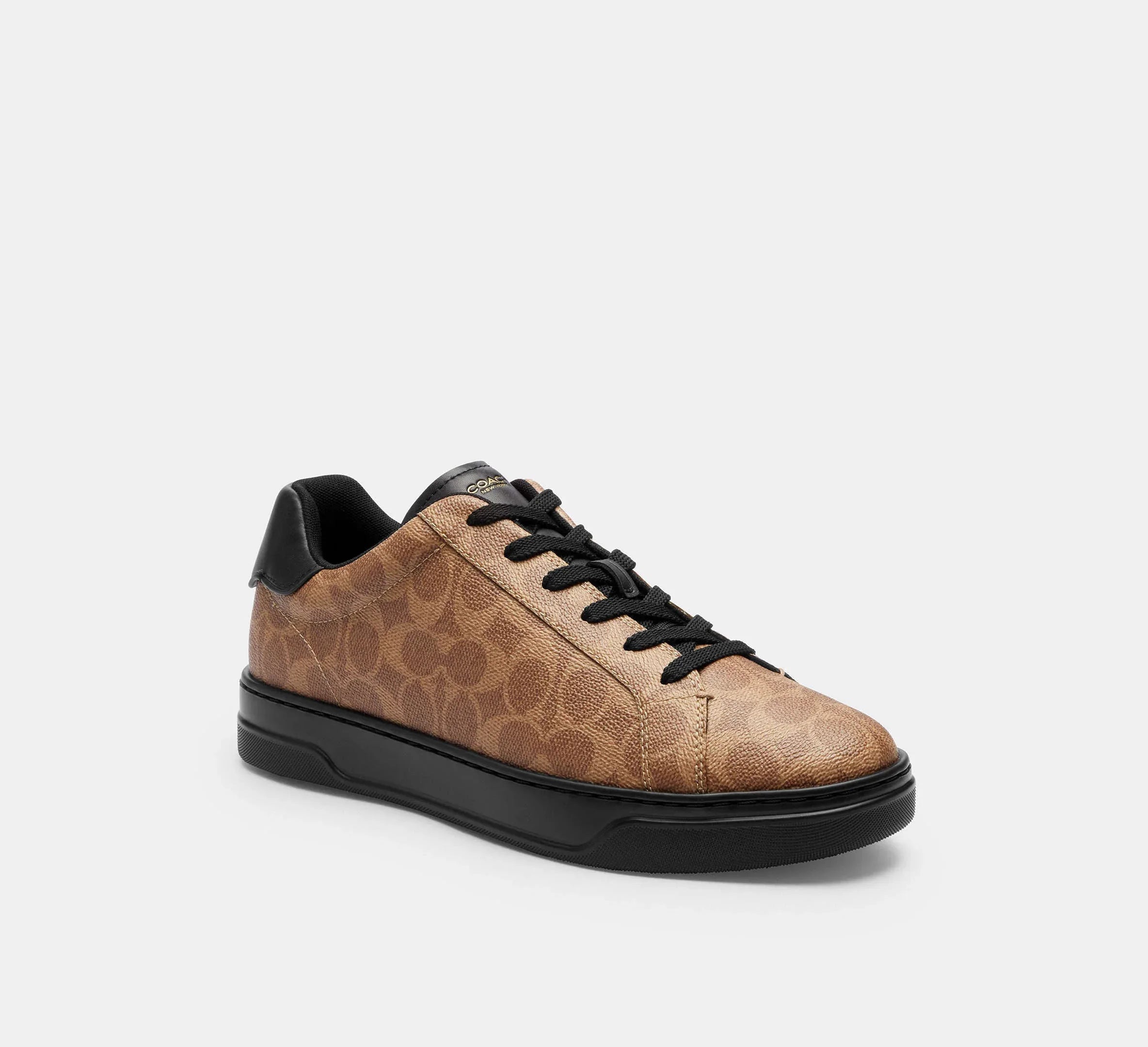 Coach Men’s High Line Sneaker – Khaki/Black - Sneaker Türkiye