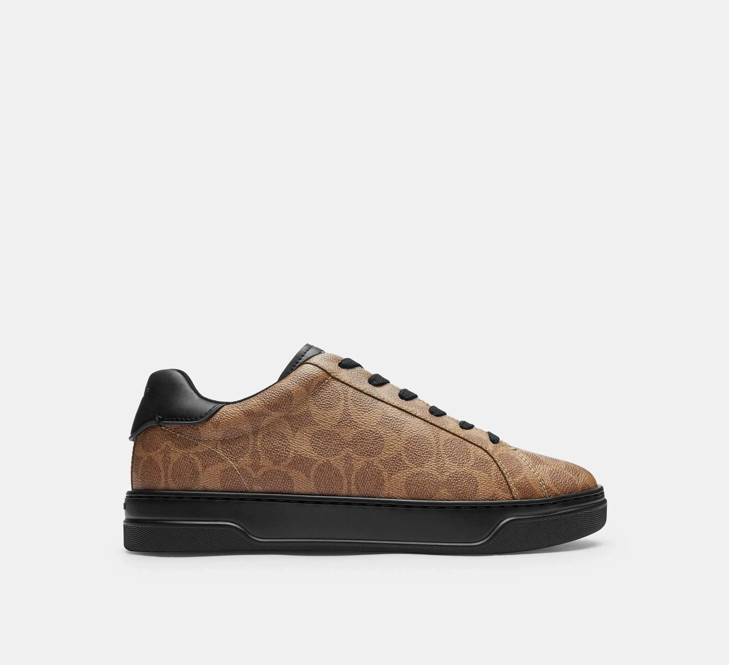 Coach Men’s High Line Sneaker – Khaki/Black - Sneaker Türkiye