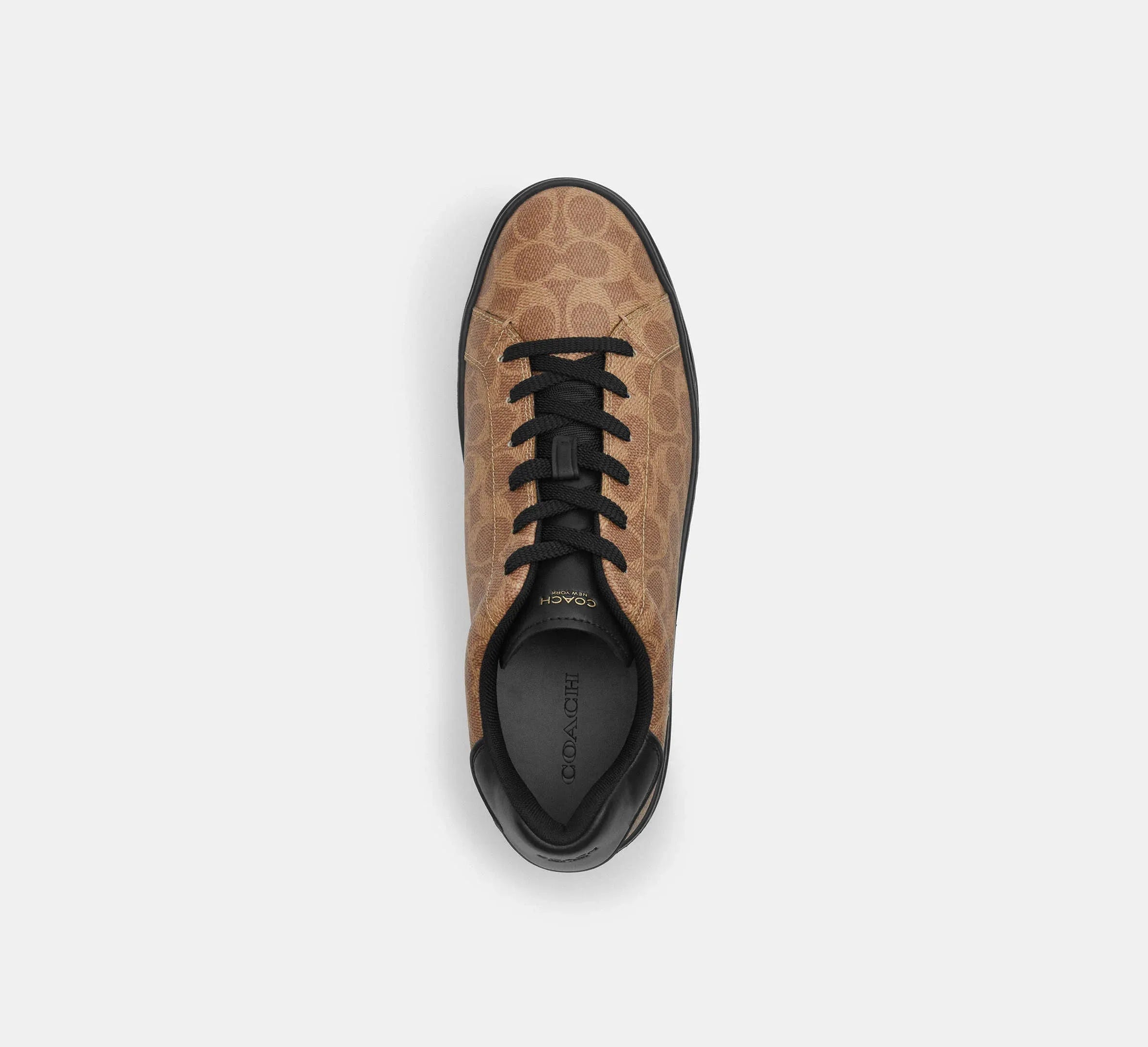 Coach Men’s High Line Sneaker – Khaki/Black - Sneaker Türkiye