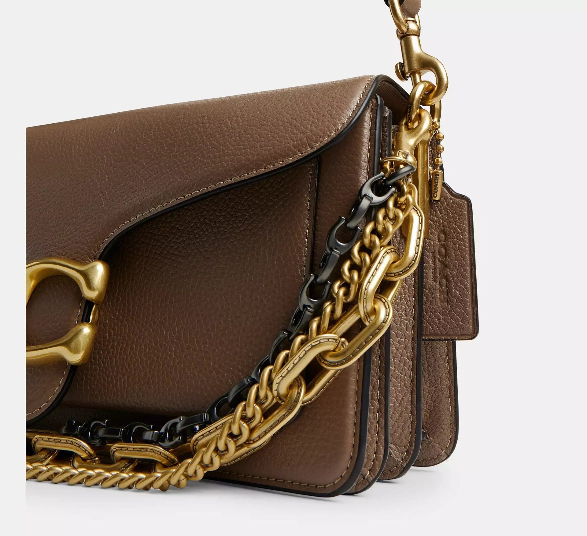Coach Triple Chain Strap – Brass/Brass - Sneaker Türkiye