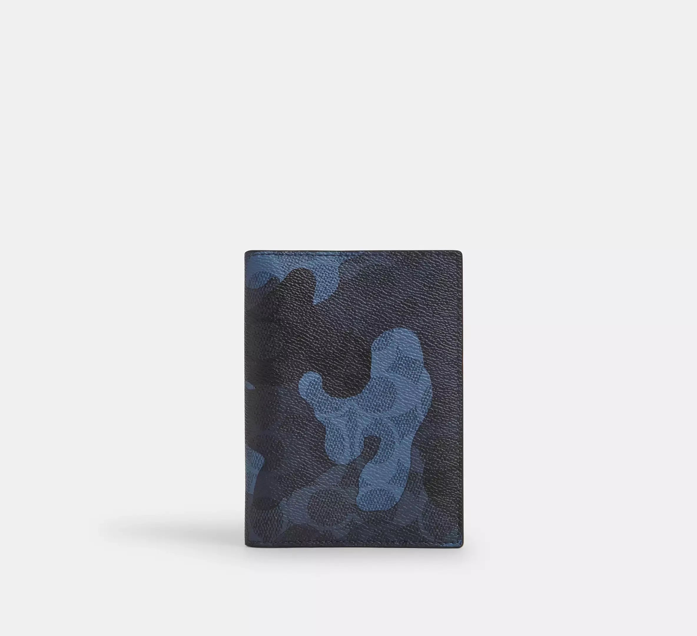Coach Passport Card Case In Signature Camo Print – Silver - Sneaker Türkiye