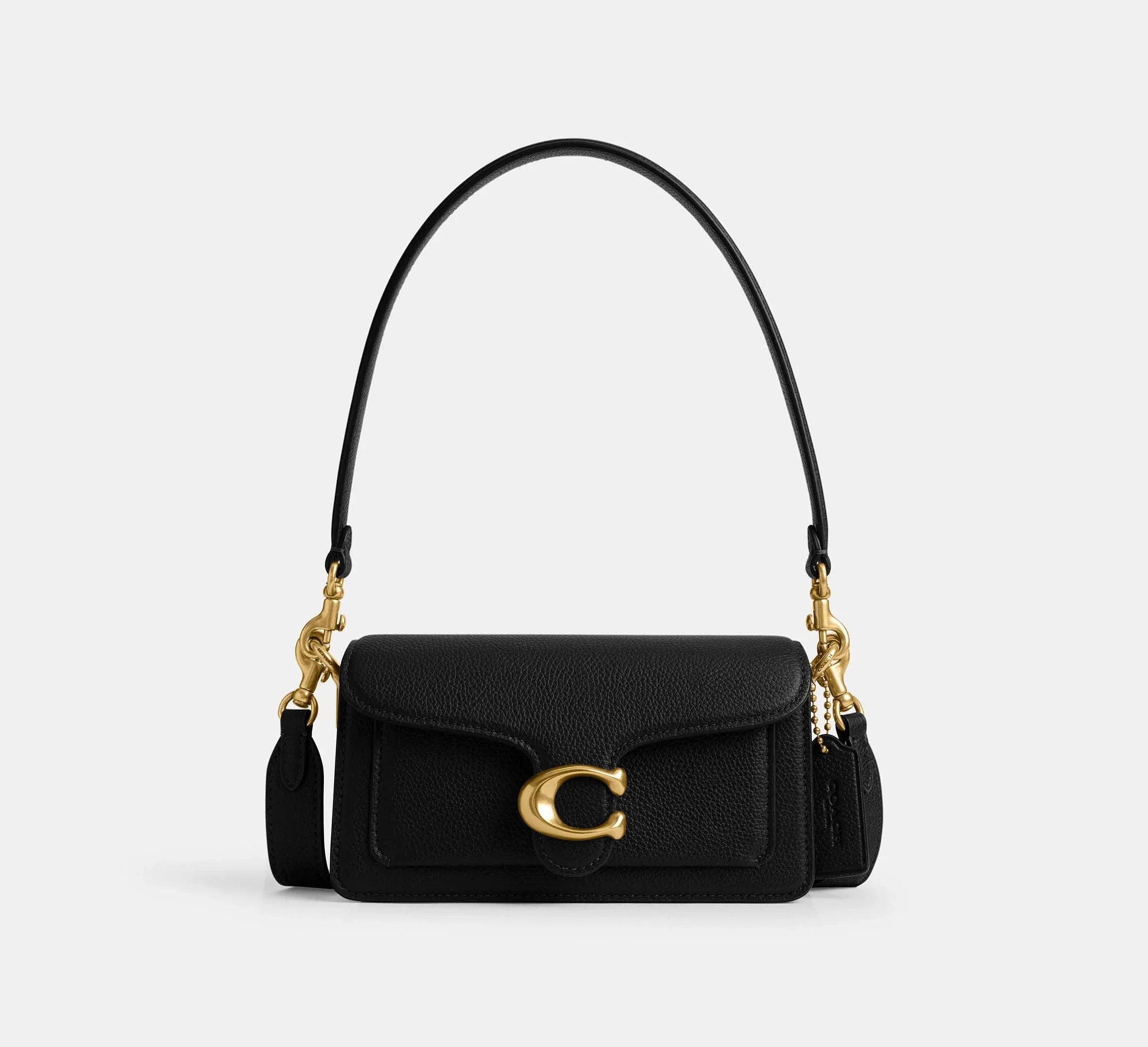 Coach Tabby Shoulder Bag 20 – Brass/Black - Sneaker Türkiye