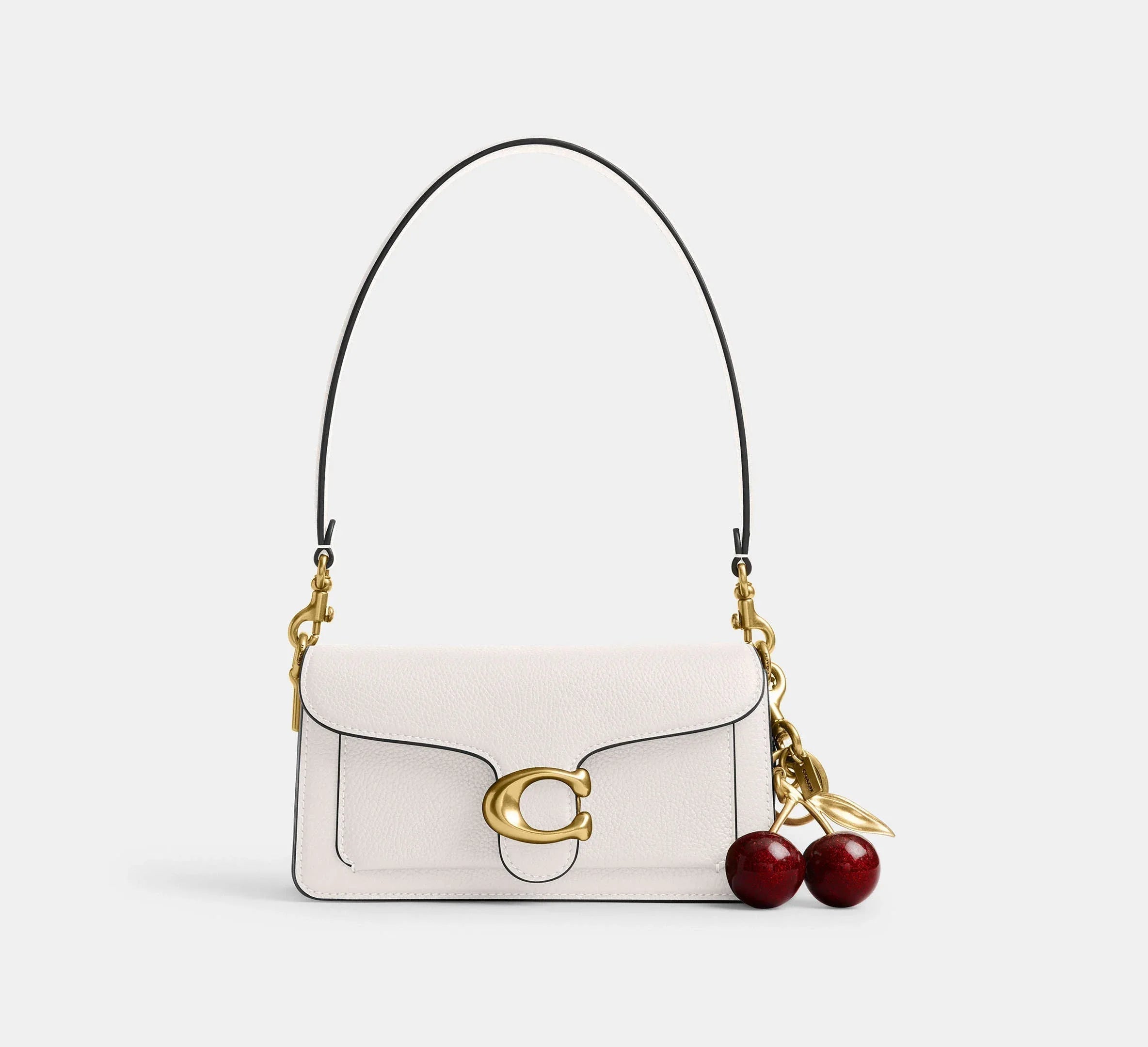 Coach Tabby Shoulder Bag 20 – Brass/Chalk - Sneaker Türkiye