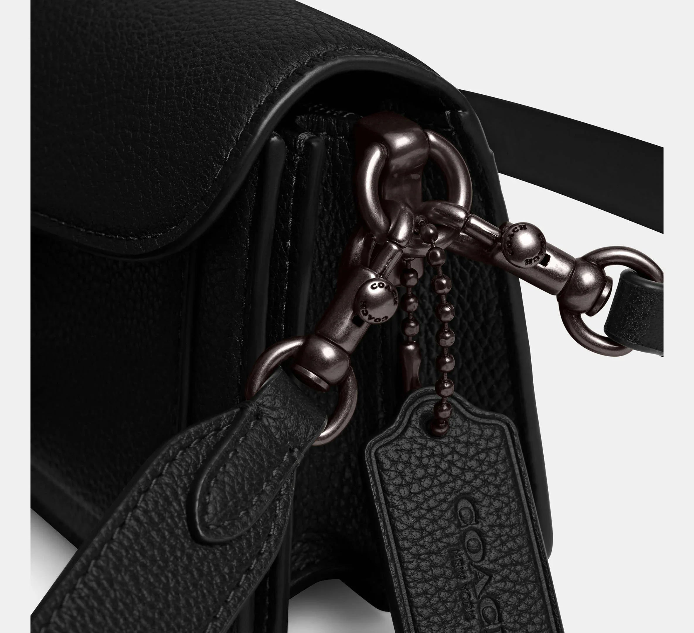 Coach Tabby Shoulder Bag 20 – Pewter/Black - Sneaker Türkiye