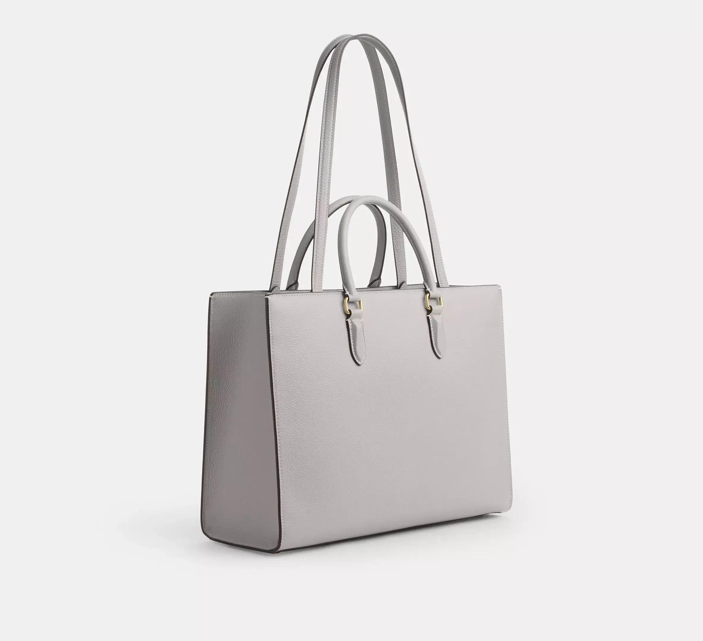 Coach Maggie Tote Bag – Gold/Dove Grey - Sneaker Türkiye
