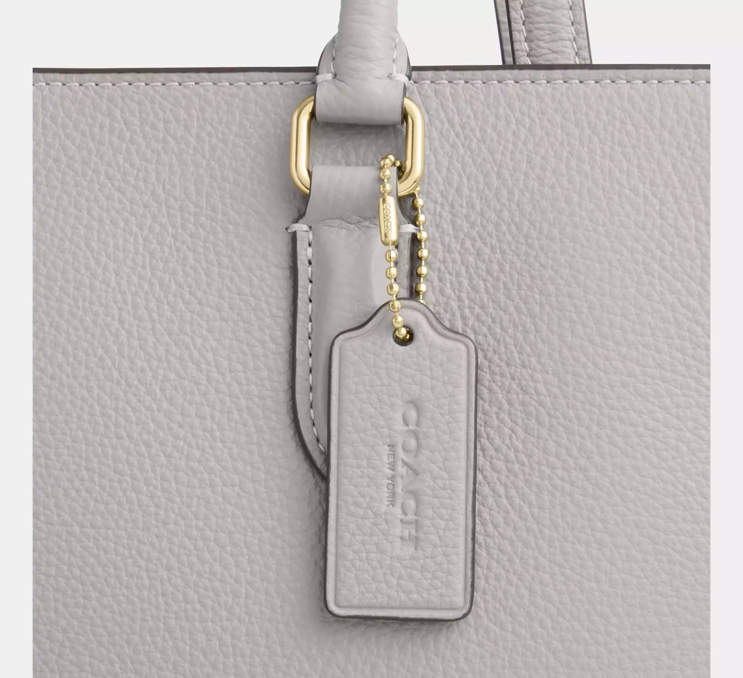 Coach Maggie Tote Bag – Gold/Dove Grey - Sneaker Türkiye