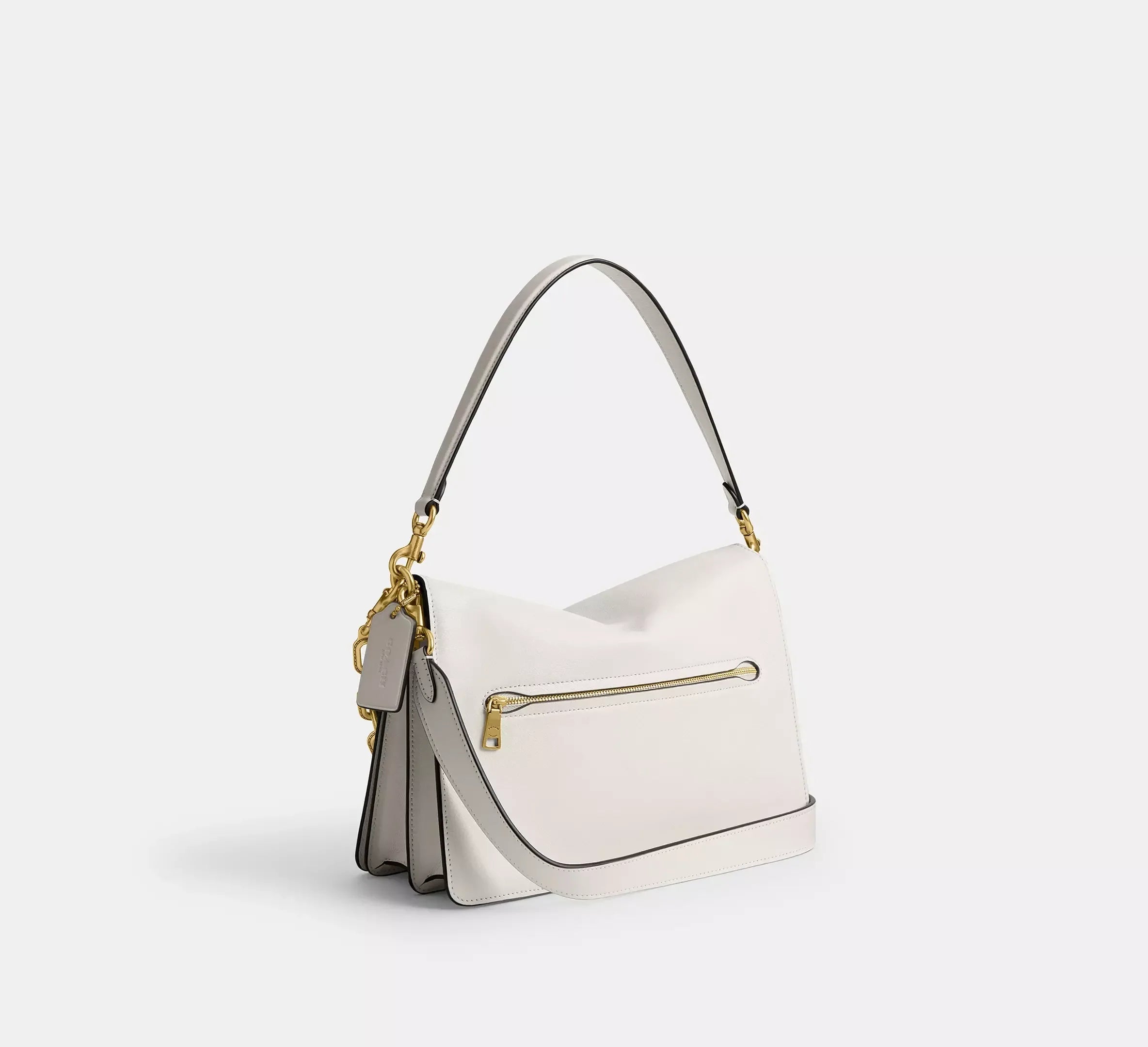 Coach Chain Tabby Shoulder Bag 30 – Brass/Chalk - Sneaker Türkiye