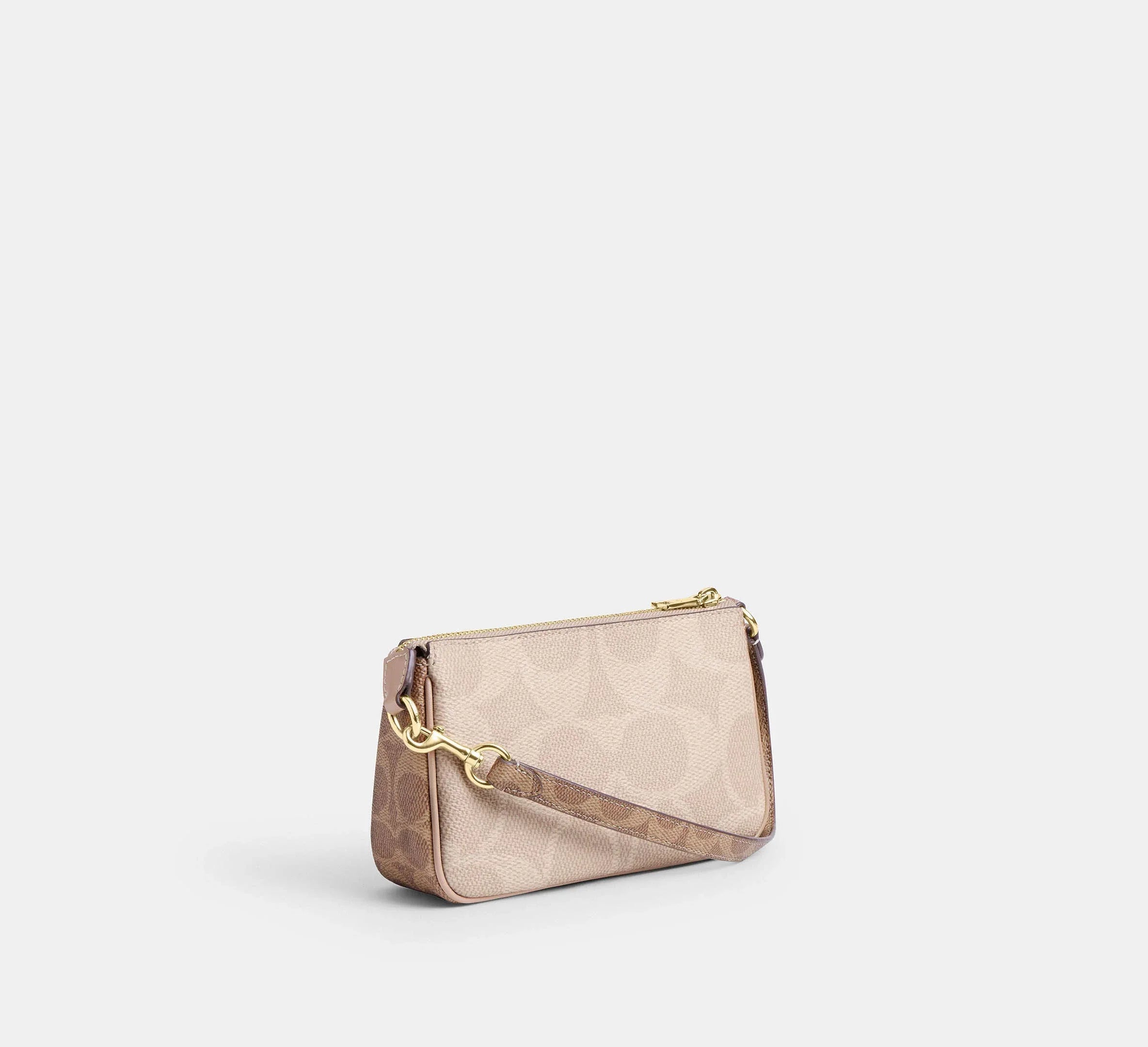 Coach Nolita 19 In Blocked Signature – Gold/Sand/Tan - Sneaker Türkiye