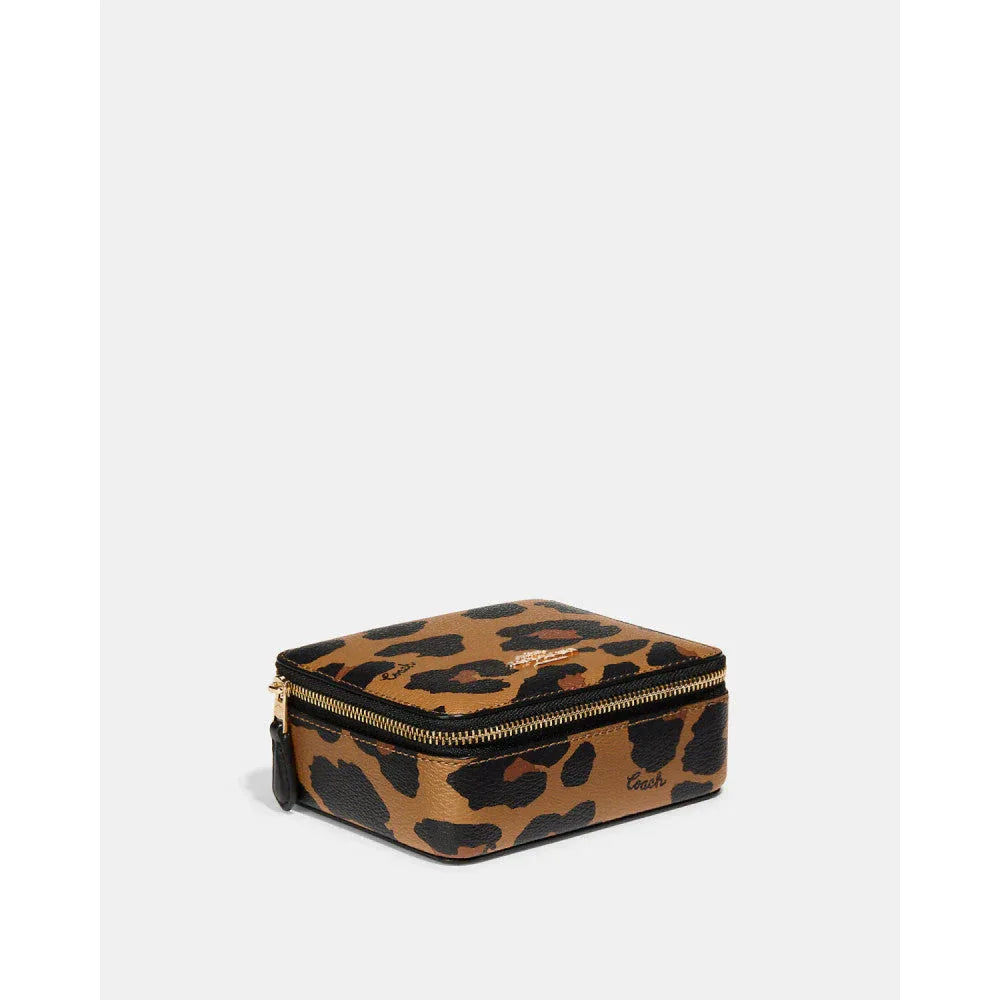Coach Jewelry Box With Leopard Print - Sneaker Türkiye