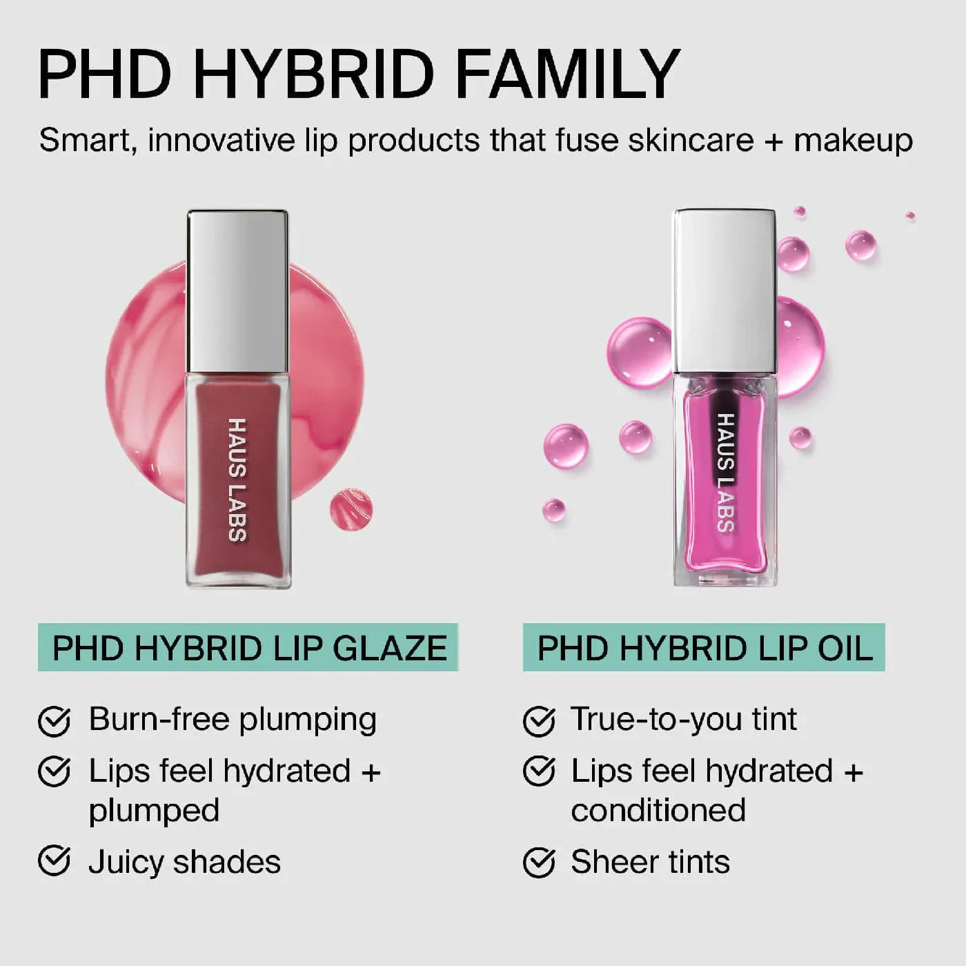 Haus Labs PhD Hybrid Lip Oil – Dudak Bakım Yağı - Sneaker Türkiye